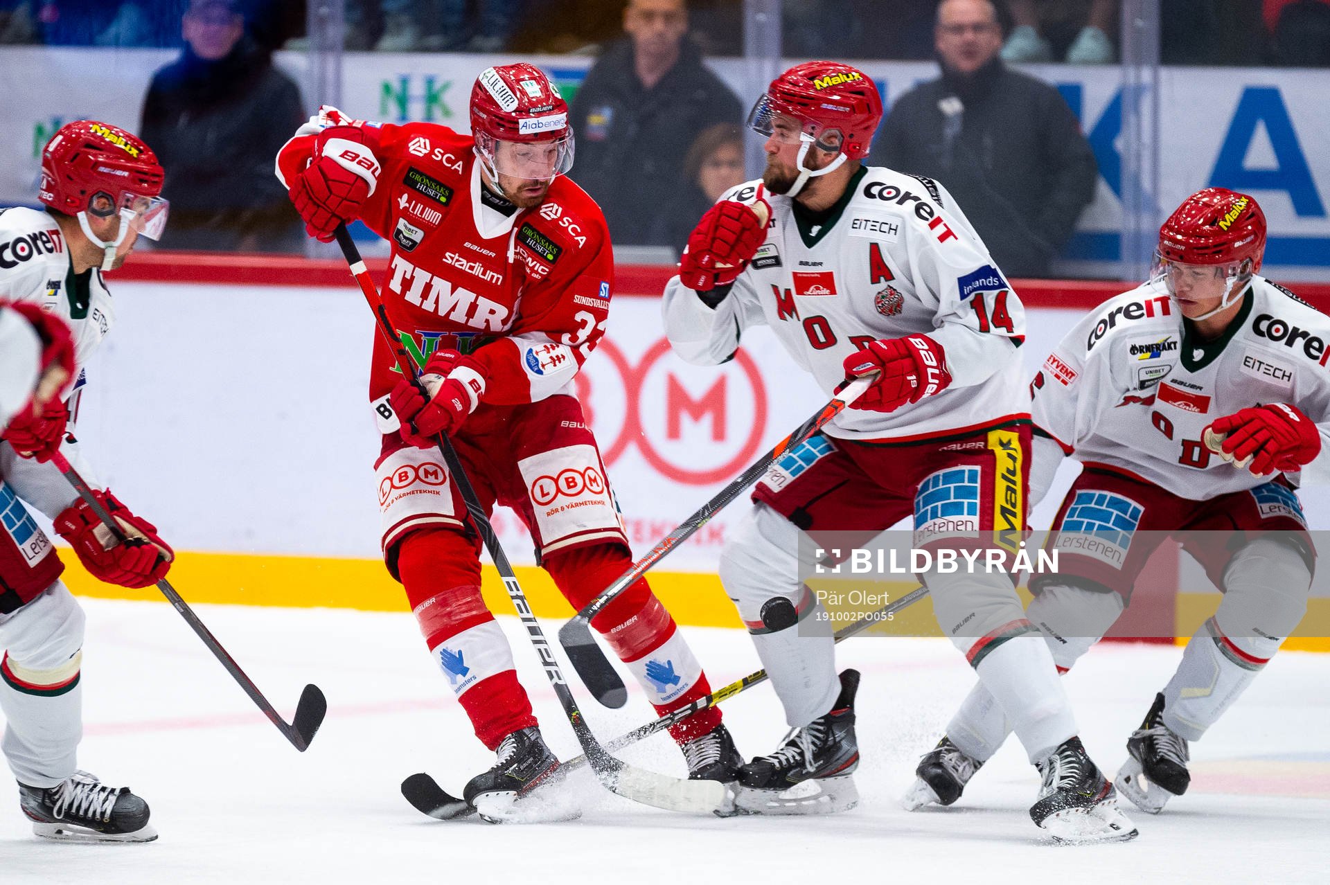 Timrås Albin Lundin och Modos Henrik Björklund