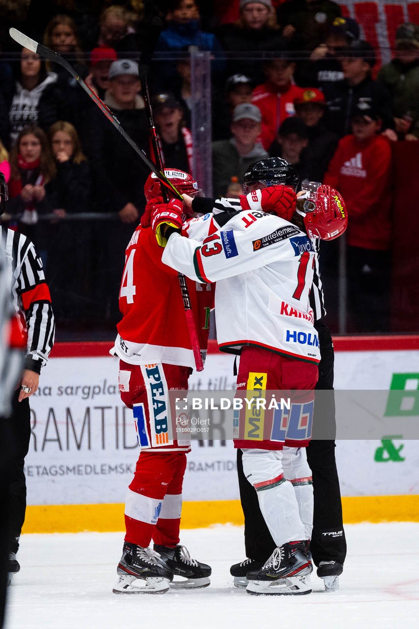 Timrås Albin Carlson och Modos Anton Karlström