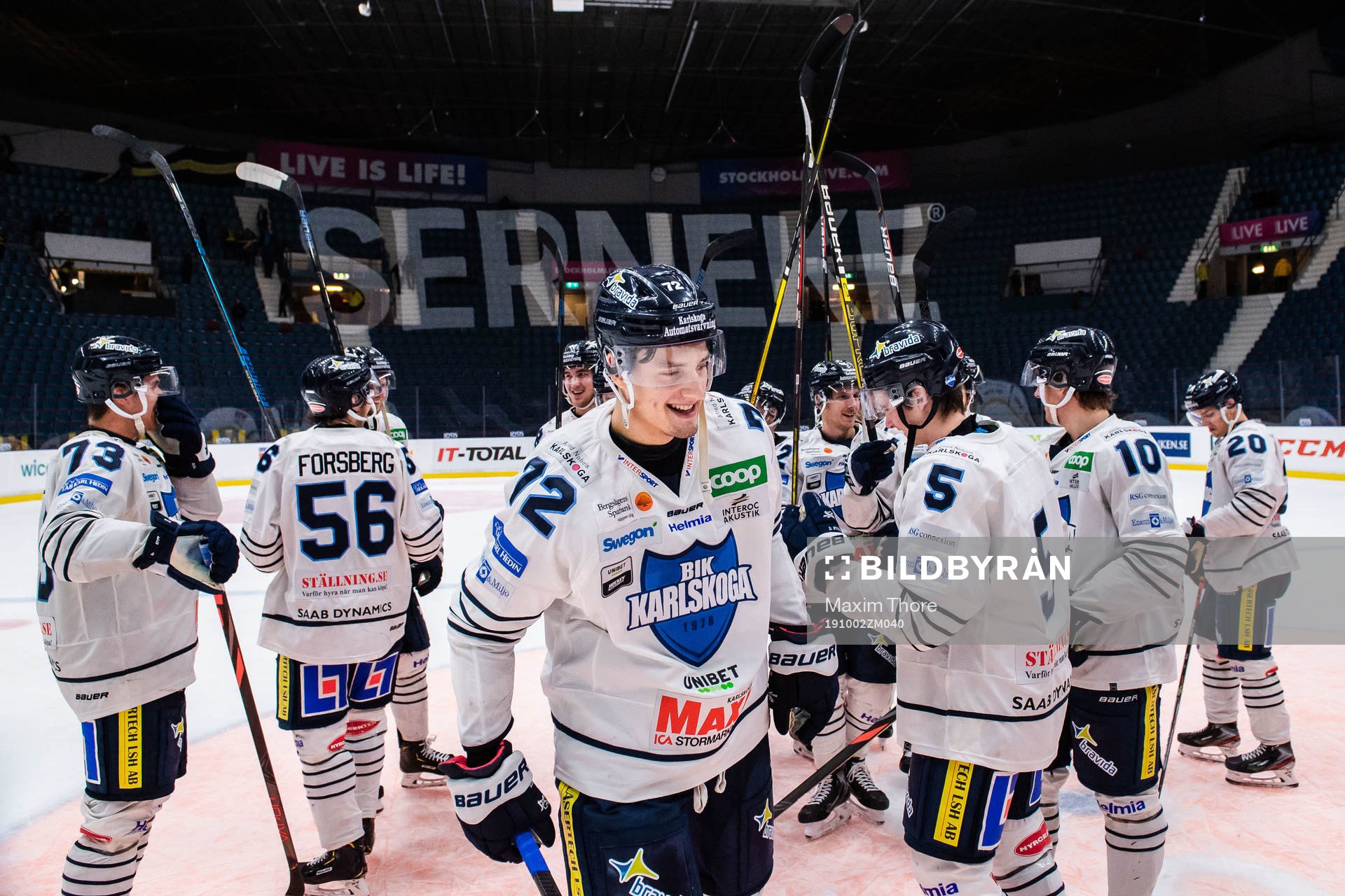 Karlskogas Filip Ahl jublar