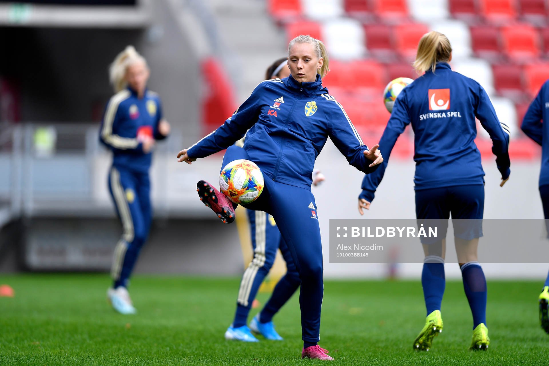 Stina Blackstenius of Sweden