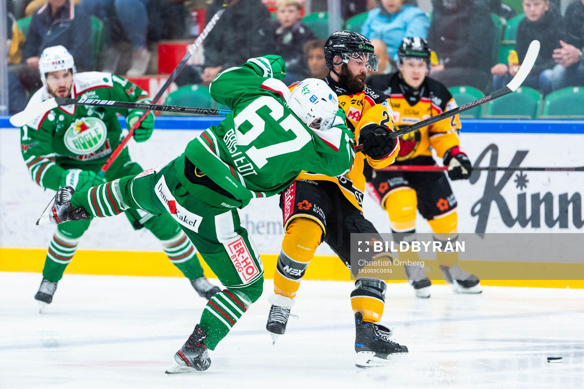 Rögles Leon Bristedt och Luleås Jack Connolly