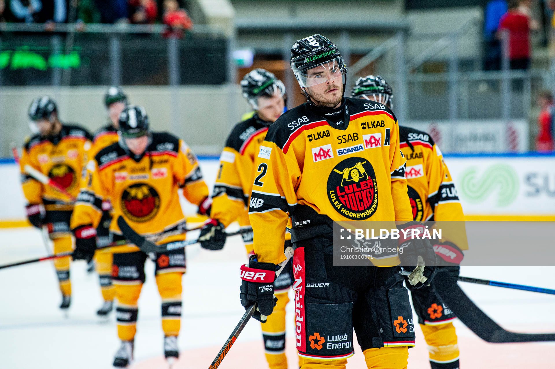 Luleås Oscar Engsund deppar med lagkamraterna