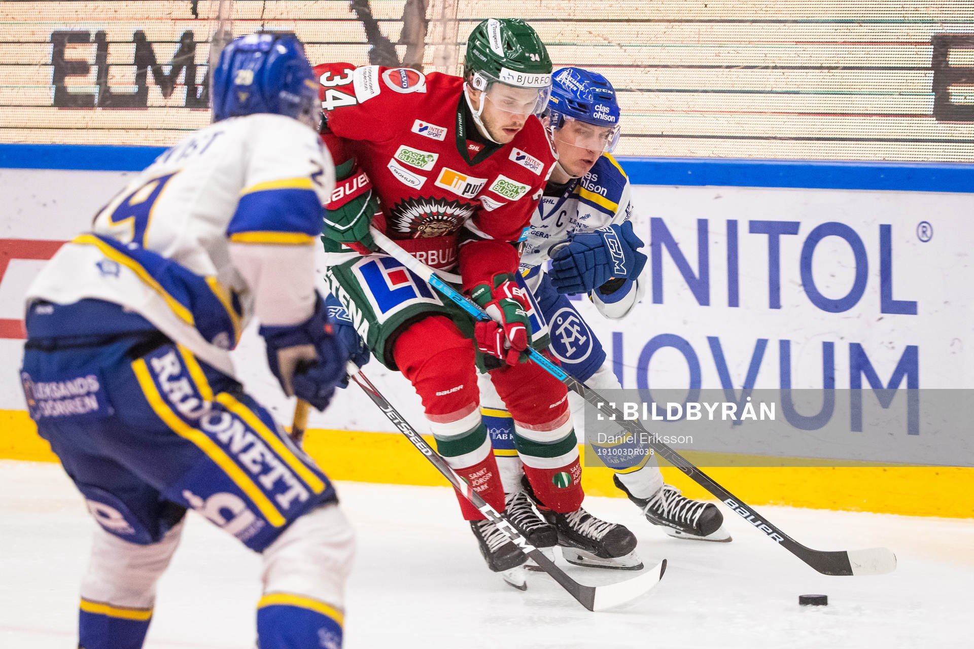 Frölundas Theodor Lennström och Leksands Martin Karlsson