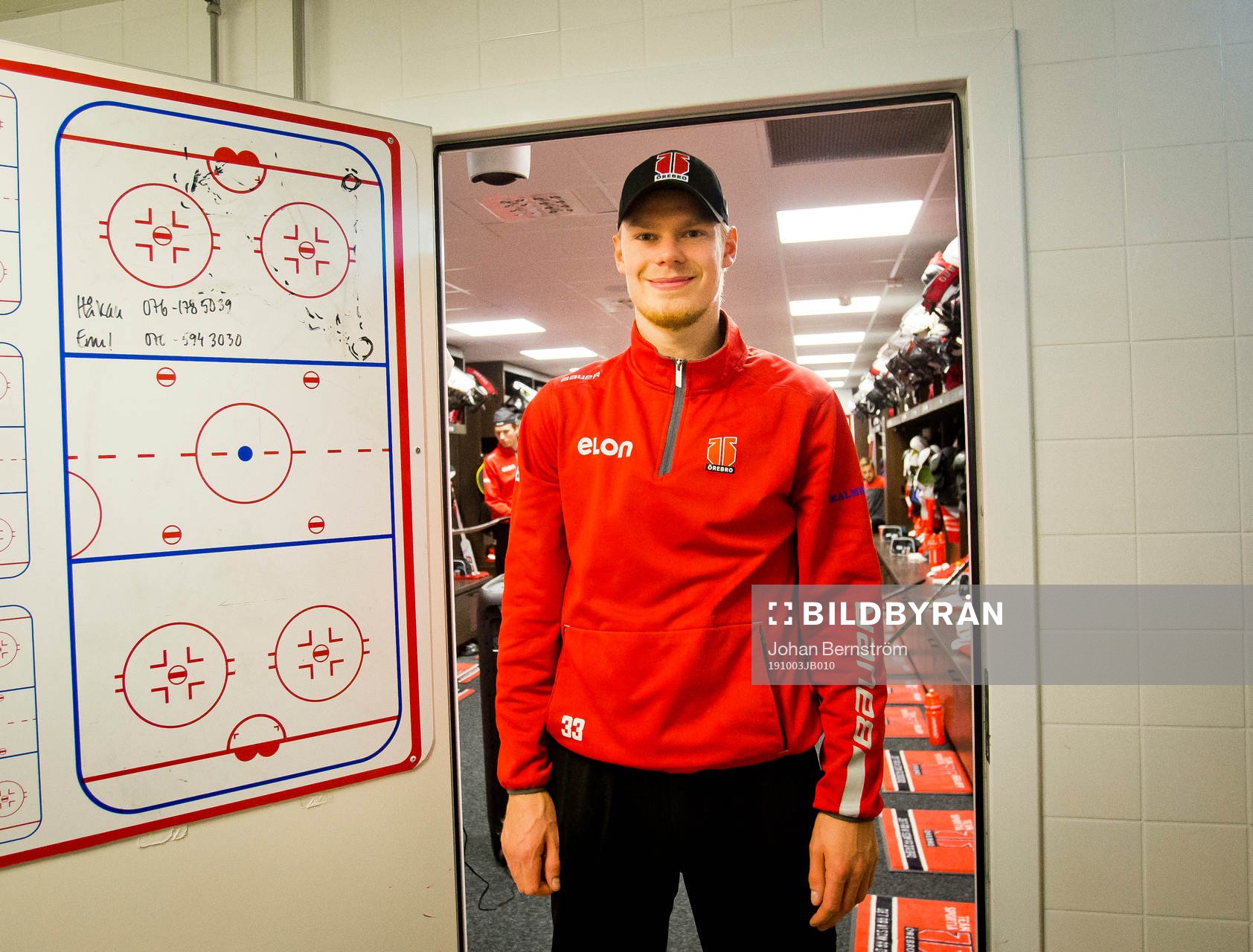 Porträtt på Örebros Christopher Mastomäki i