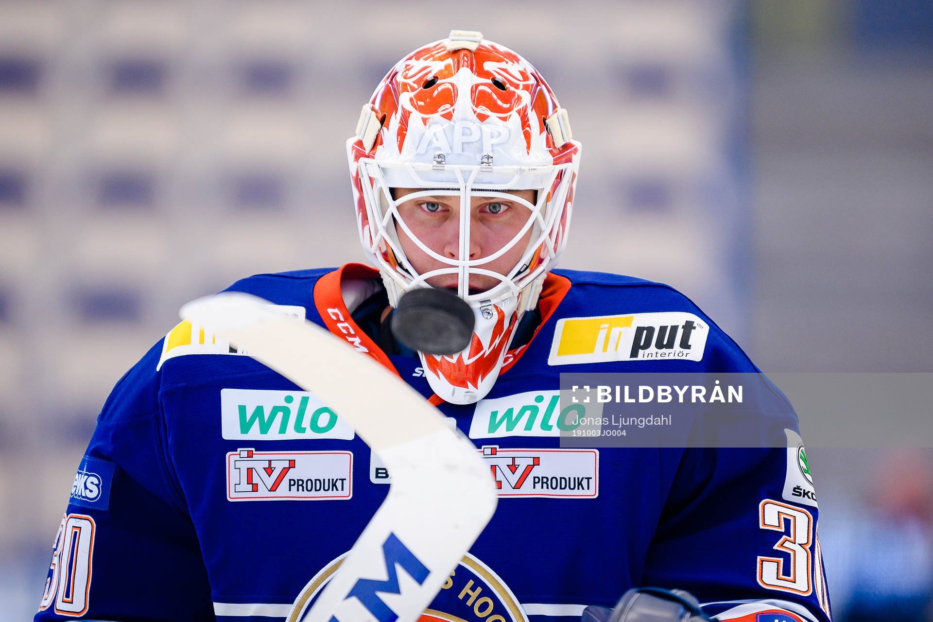Växjös målvakt Viktor Fasth