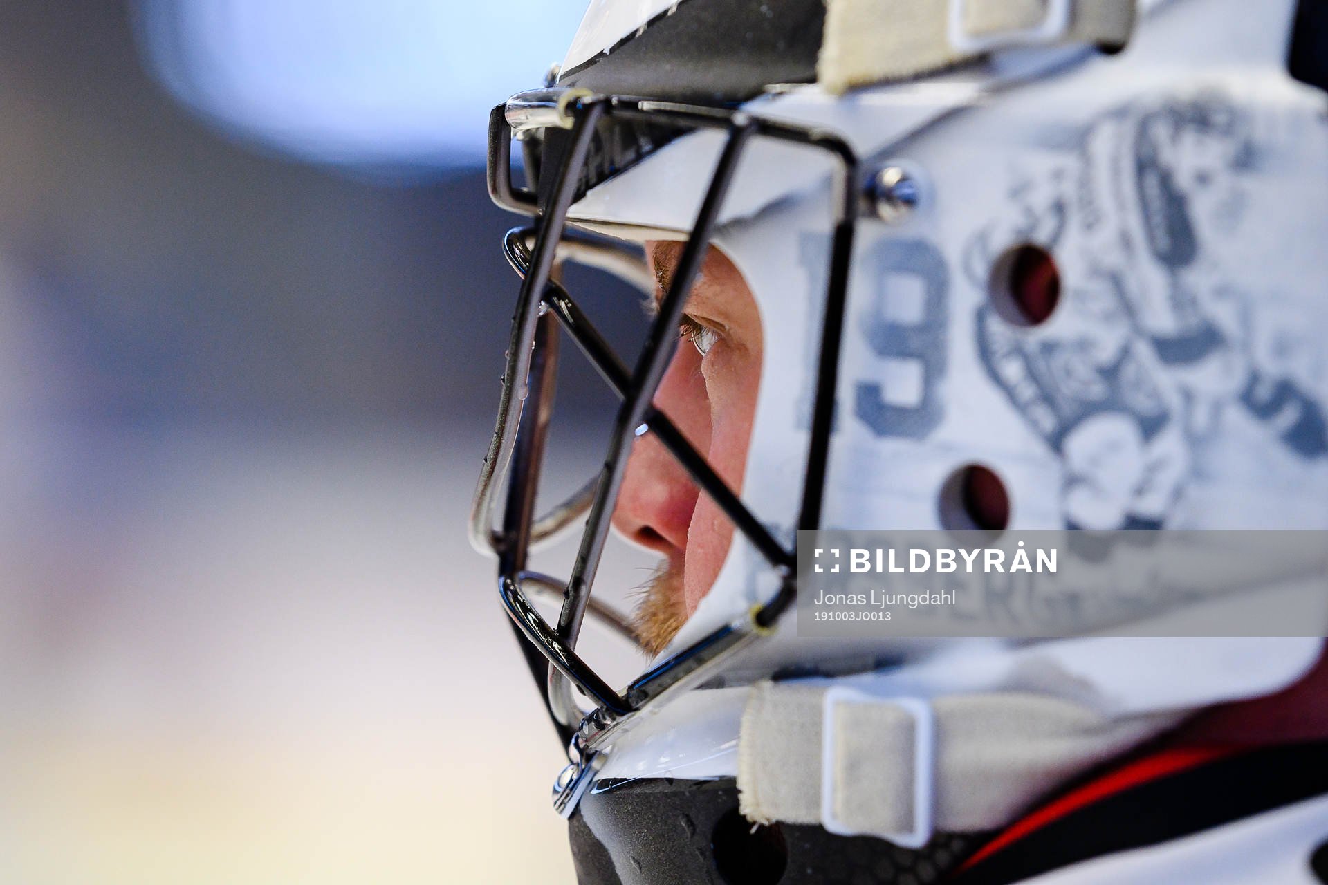 Malmö Redhawks målvakt Oscar Alsenfelt