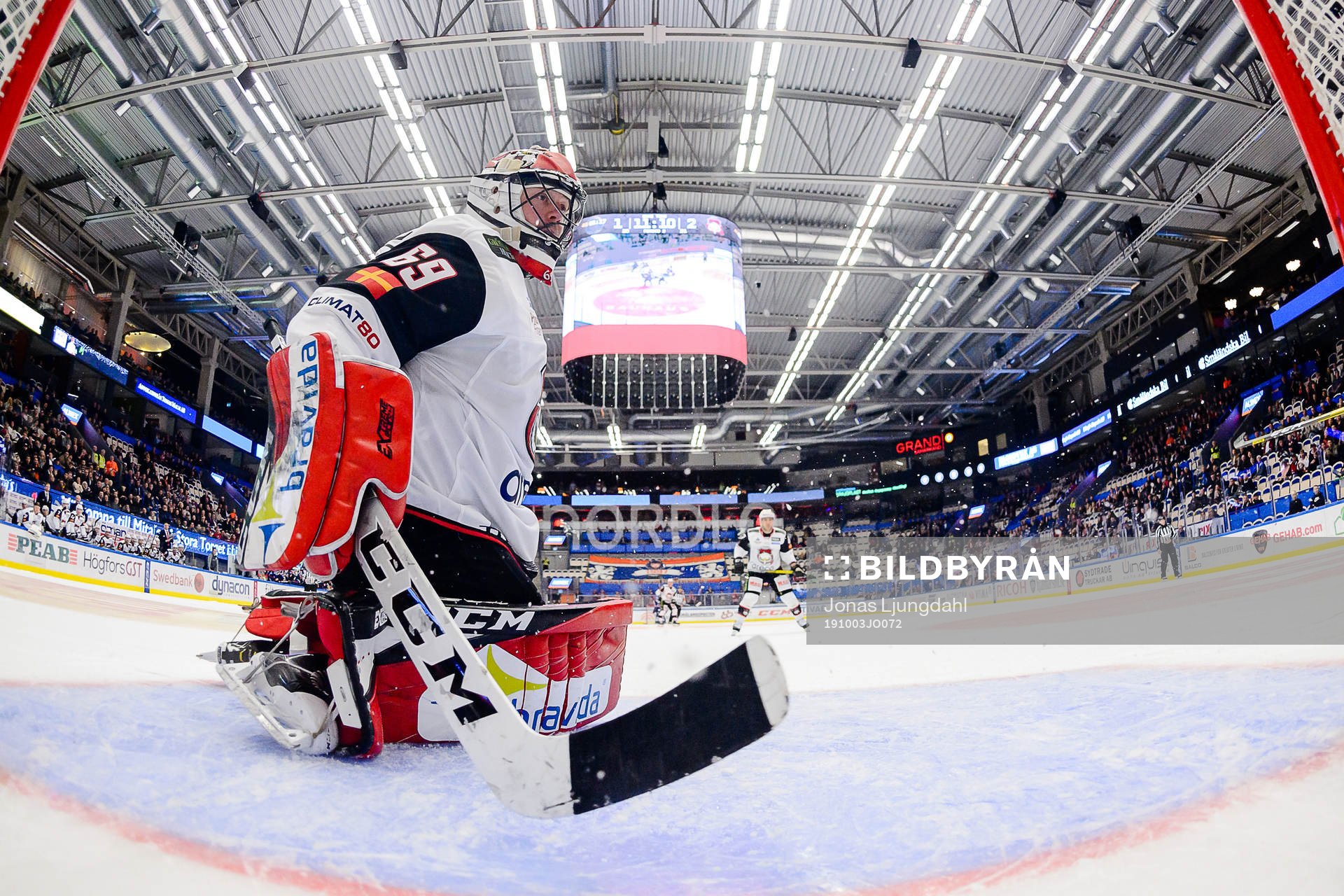 Malmö Redhawks målvakt Oscar Alsenfelt