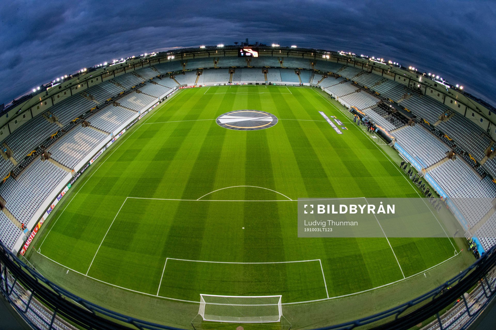 General view of stadion