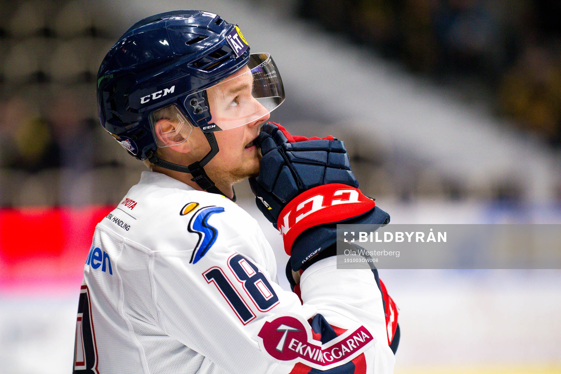 Linköpings Axel Ottosson deppar