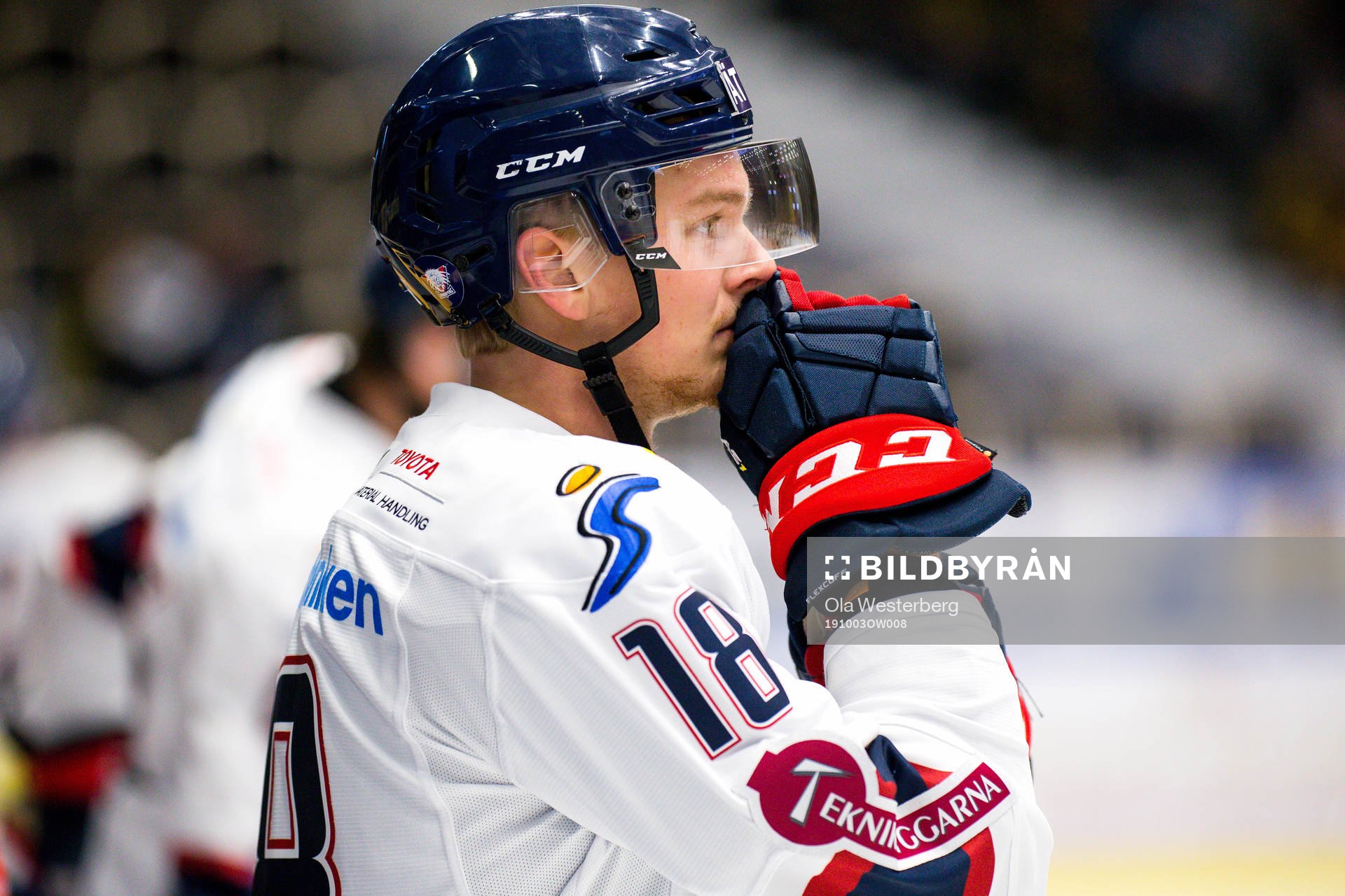Linköpings Axel Ottosson deppar