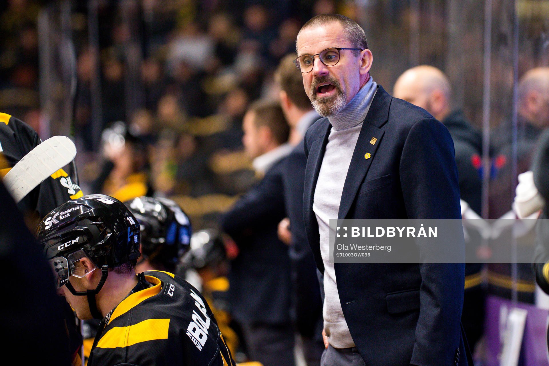 Skellefteås tränare Tommy Samuelsson