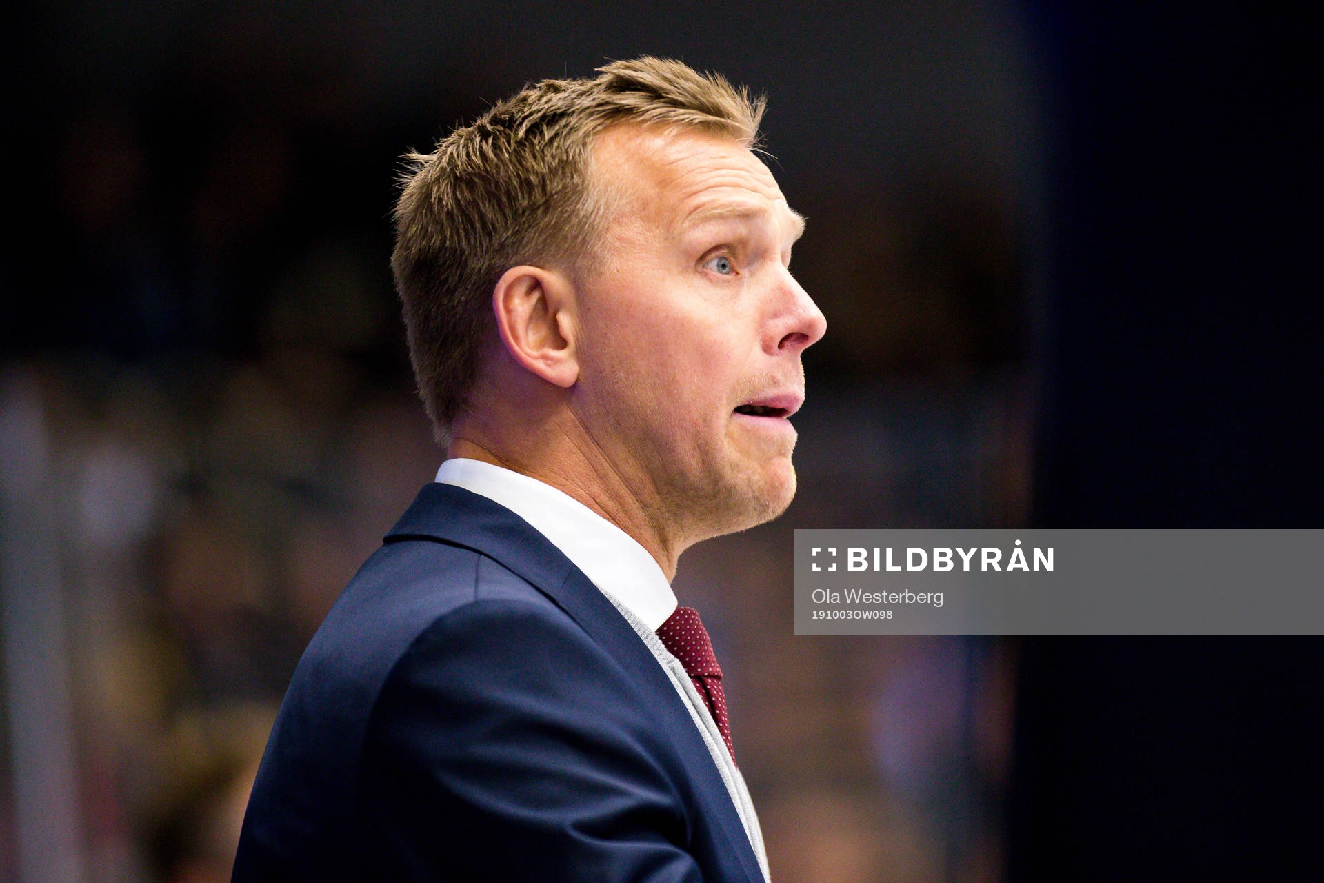 Linköpings tränare Bert Robertsson