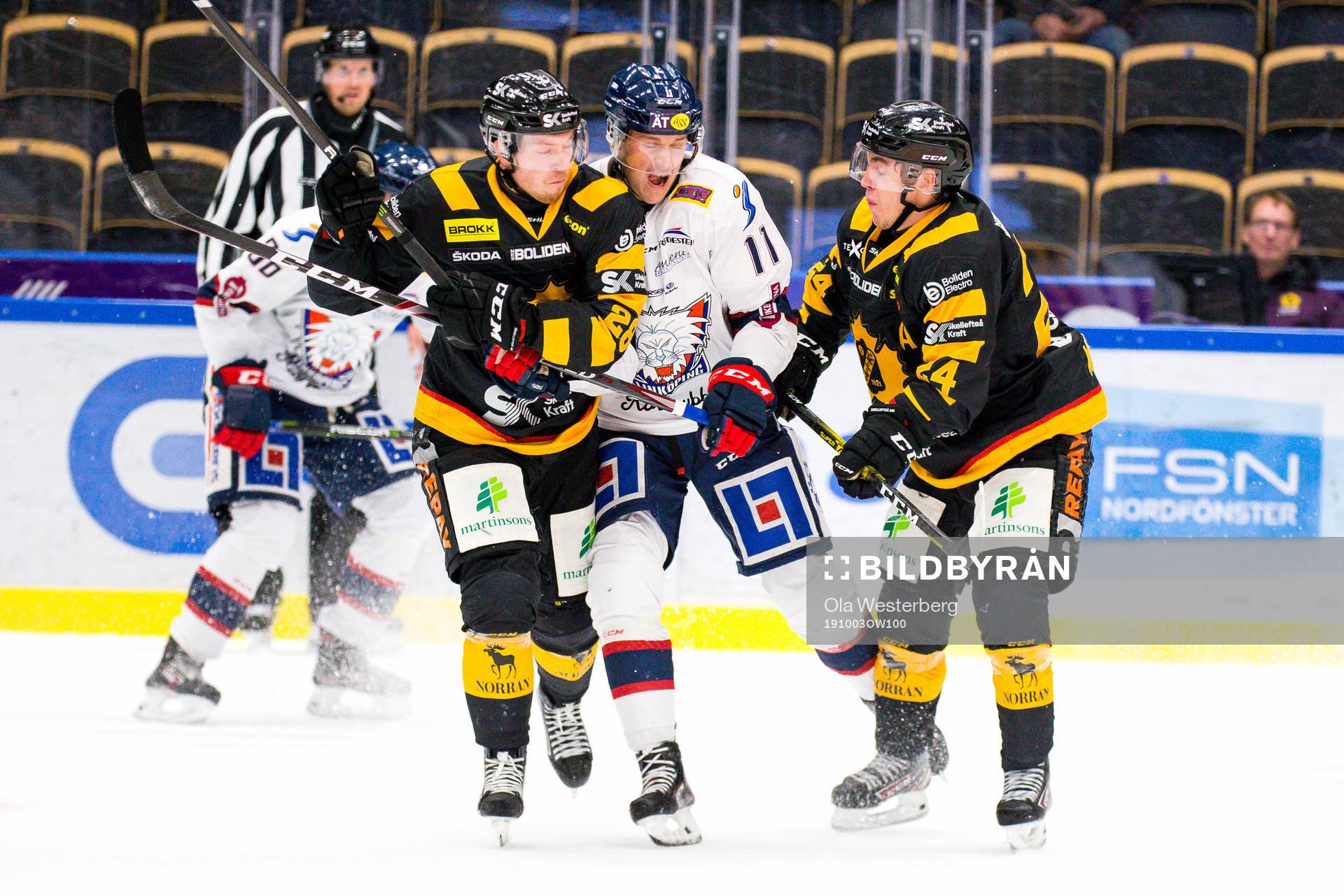 Skellefteås Jesper Frödén och Andreas Wingerli
