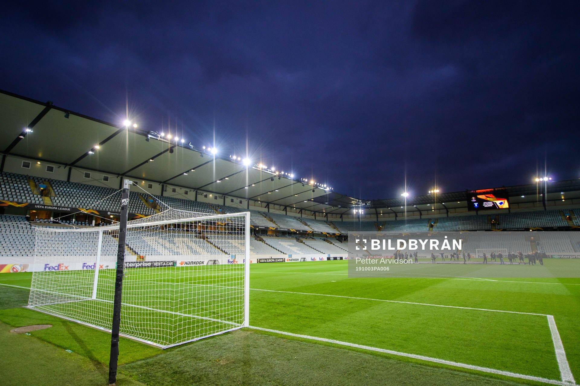 General view inside Stadion