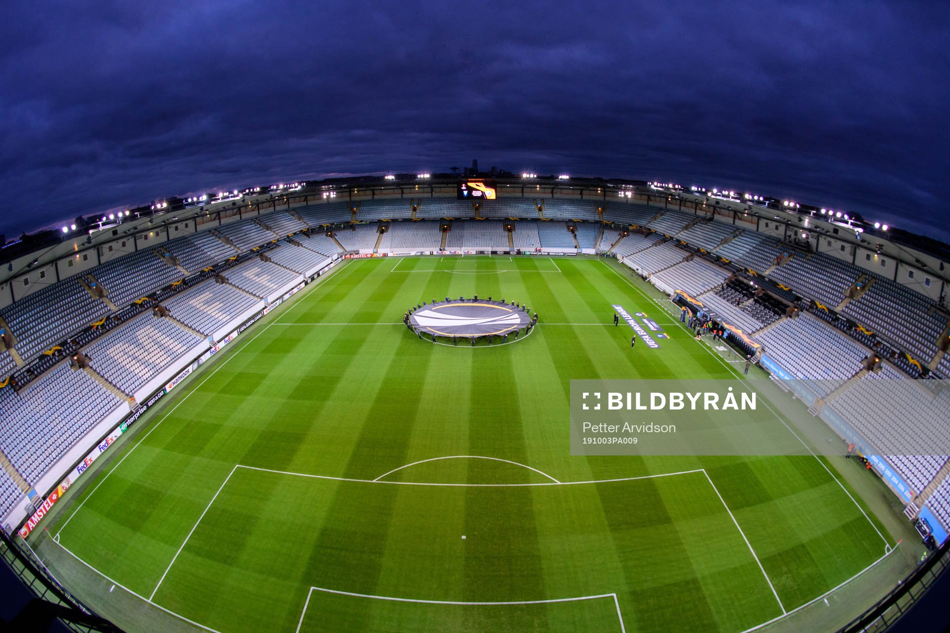 General view of Stadion