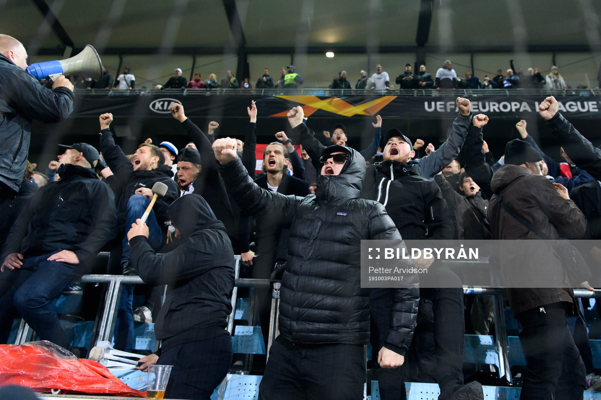 Supporters of FC Köpenhamn