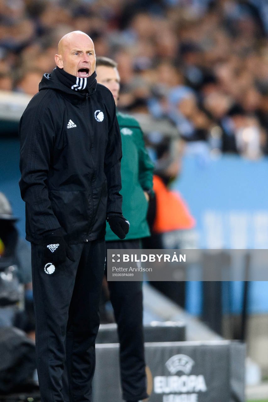 Ståle Solbakken head coach of FC Köpenhamn