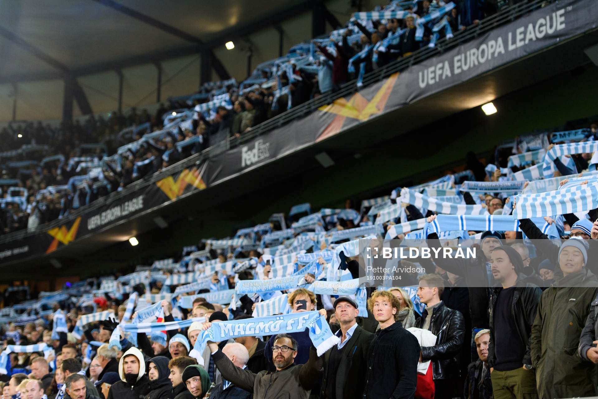 Supporters of Malmö FF