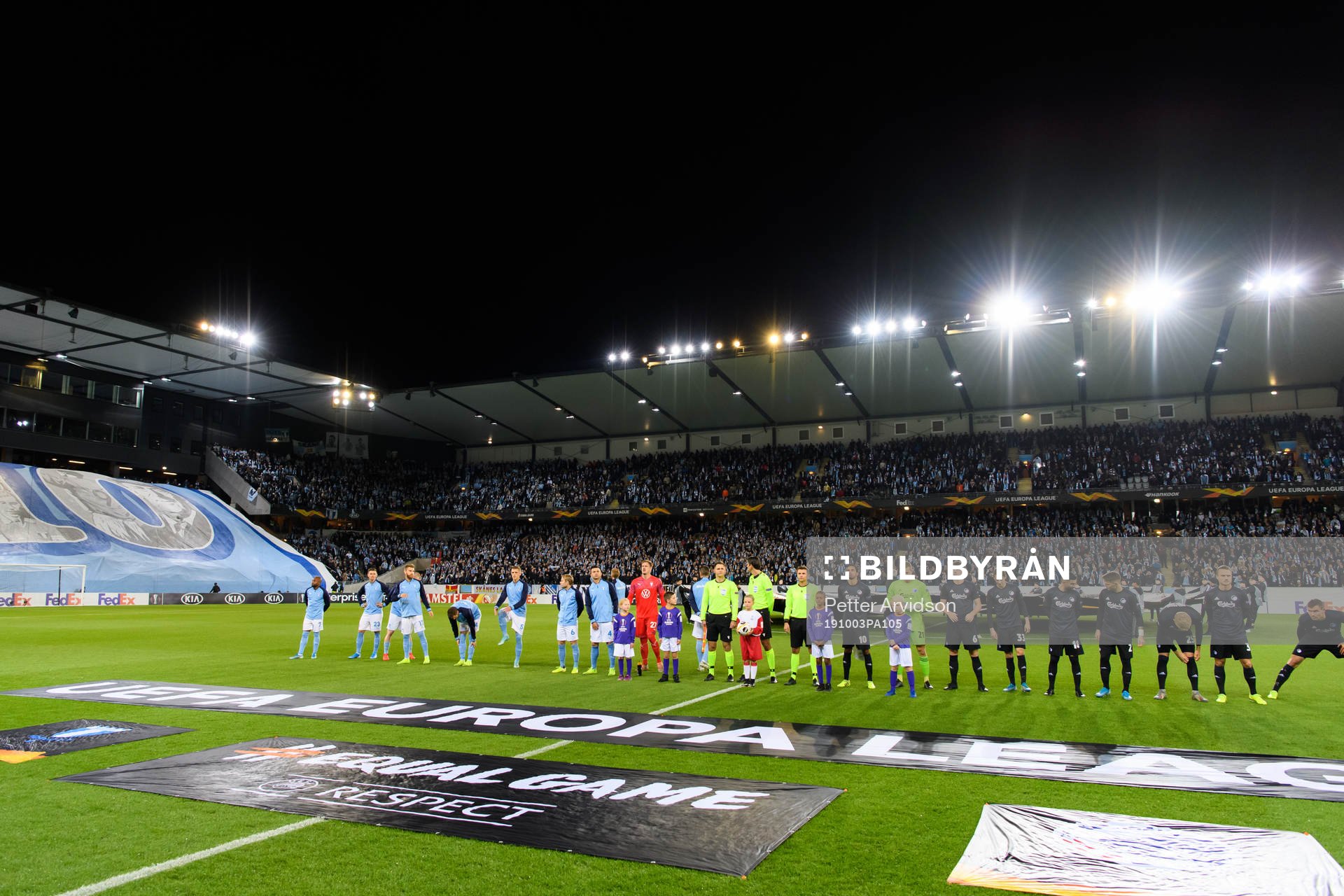 The players at lineup