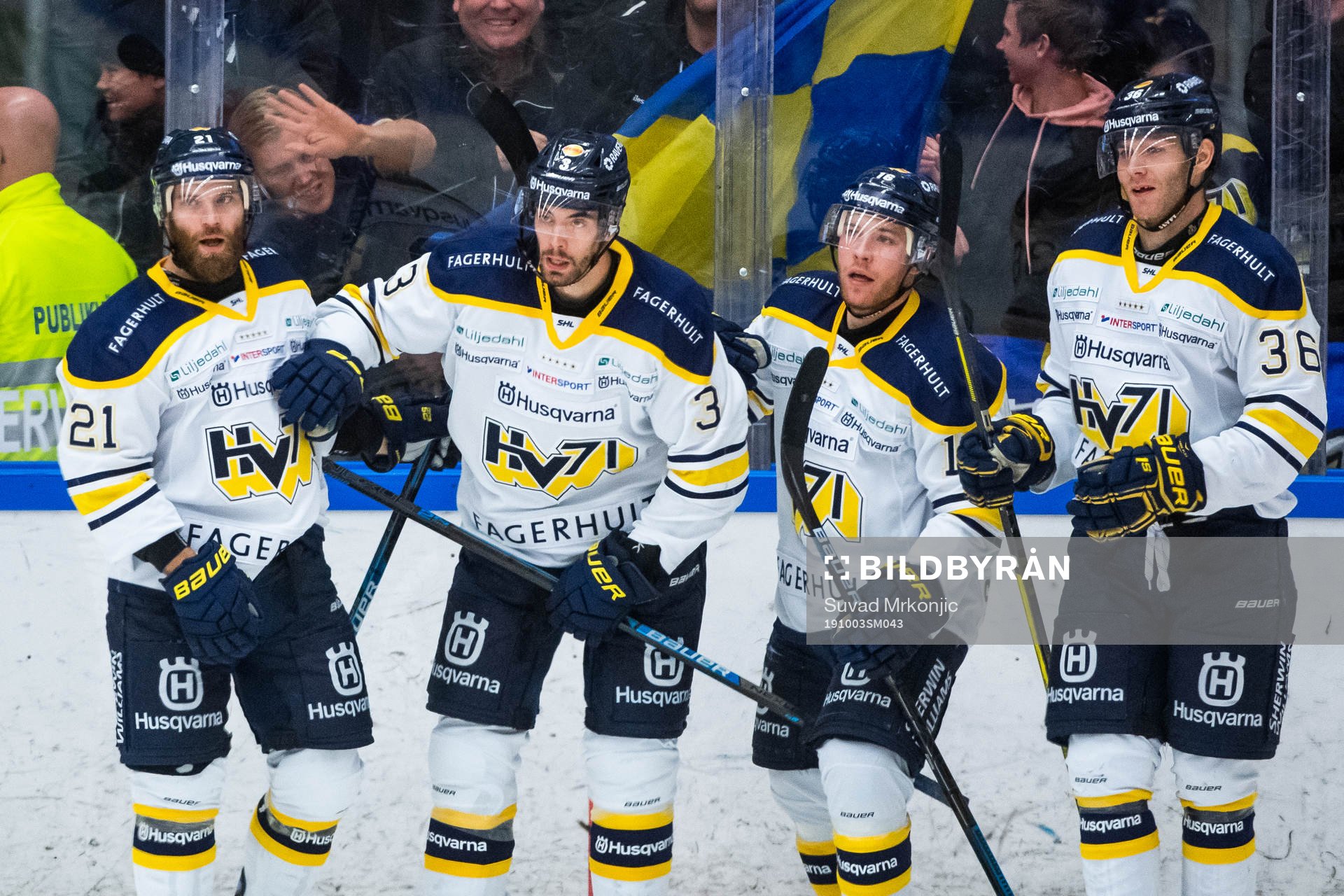 s Christian Sandberg, Markus Lauridsen, Filip Sandberg och