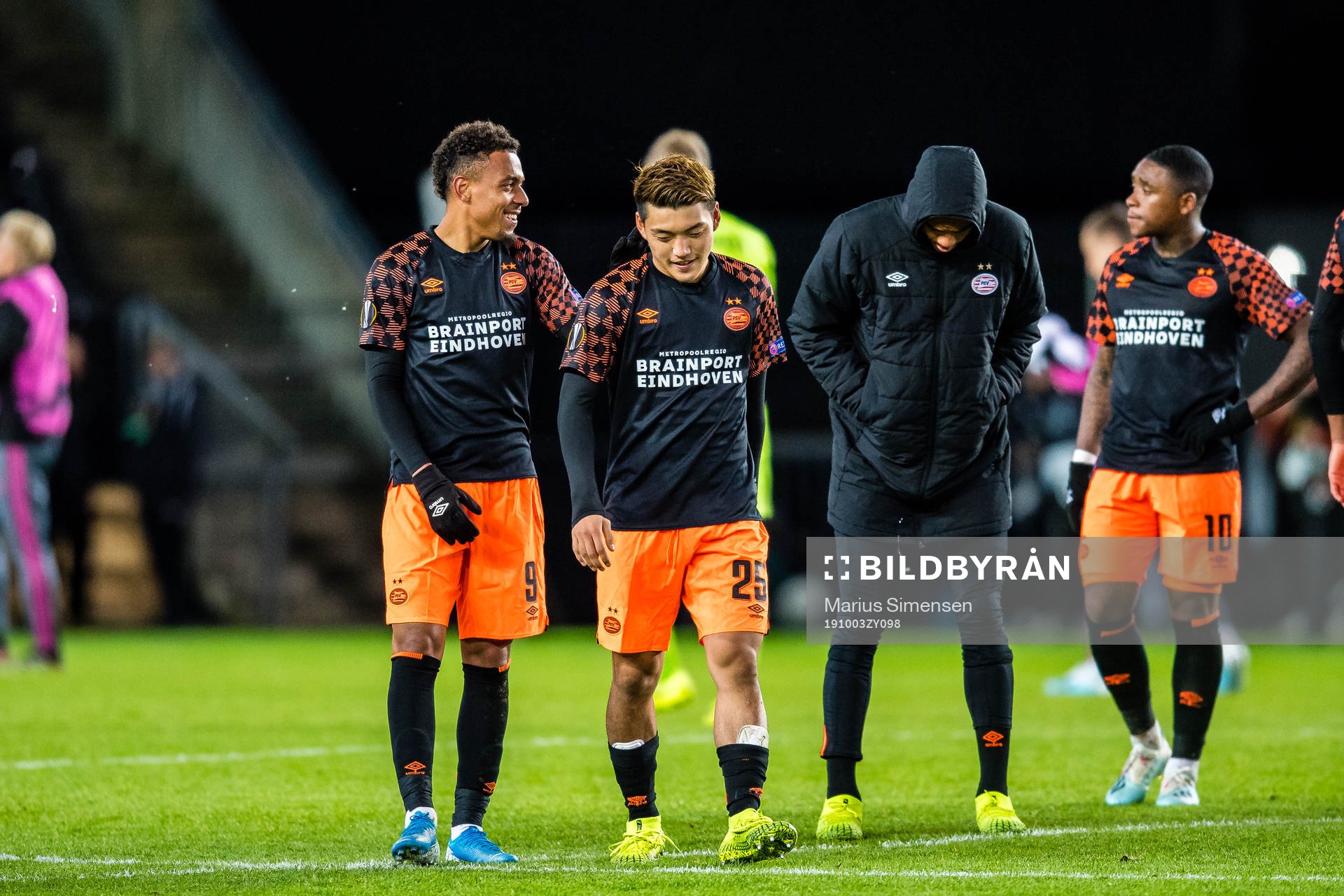 Donyell Malen, Ritsu Doan of PSV Eindhoven