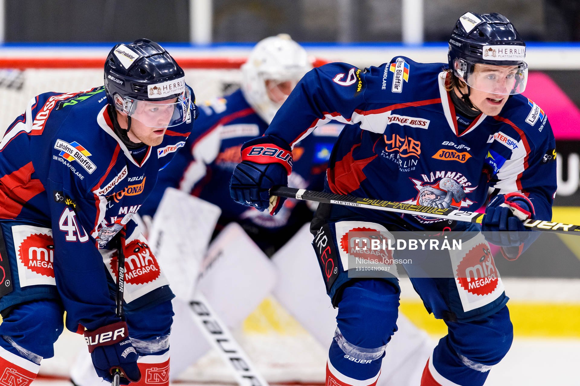 Halmstads Tom Johansson och William Berg