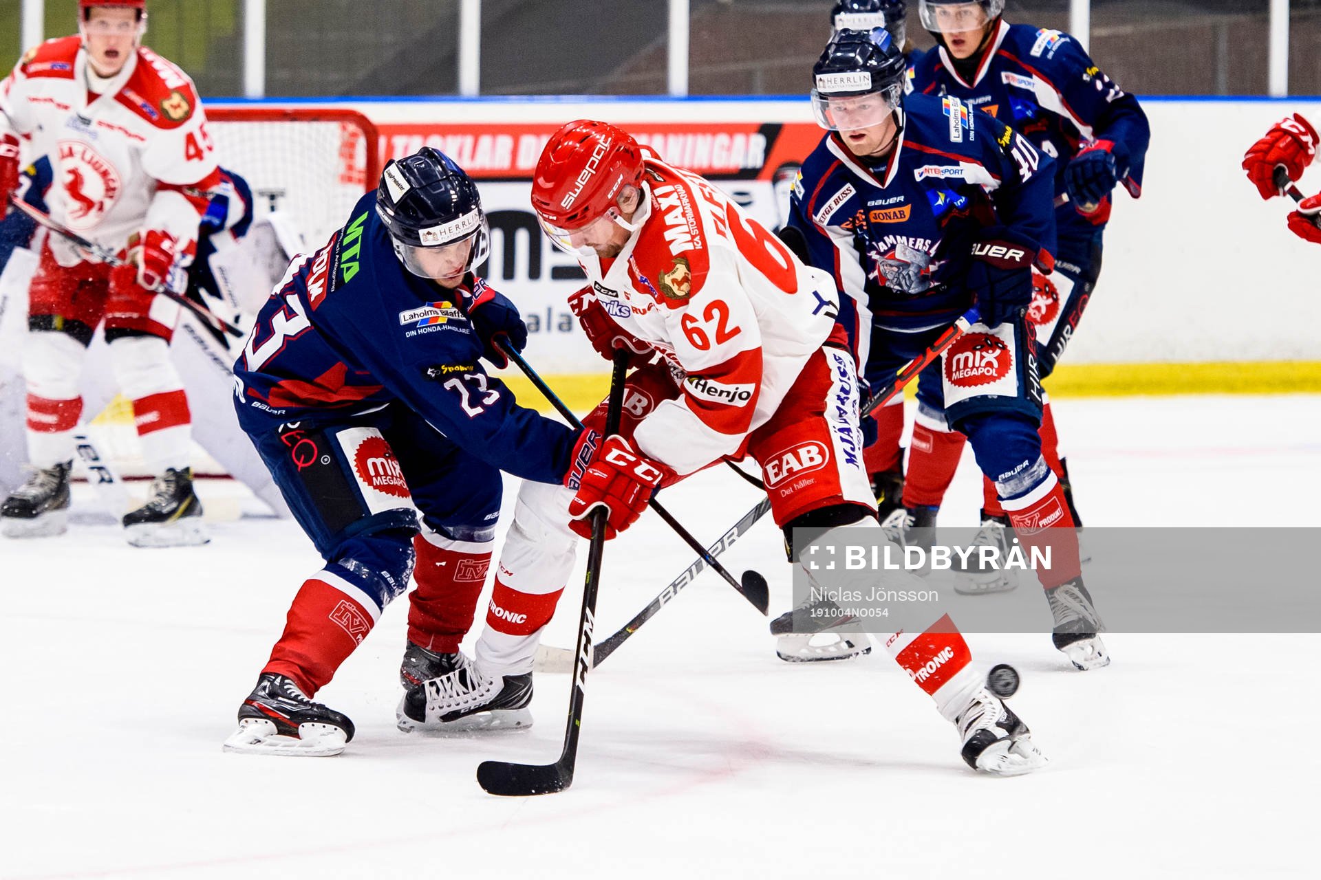 Halmstads Robin Holm och  Troja/Ljungbys Mattias Elfström