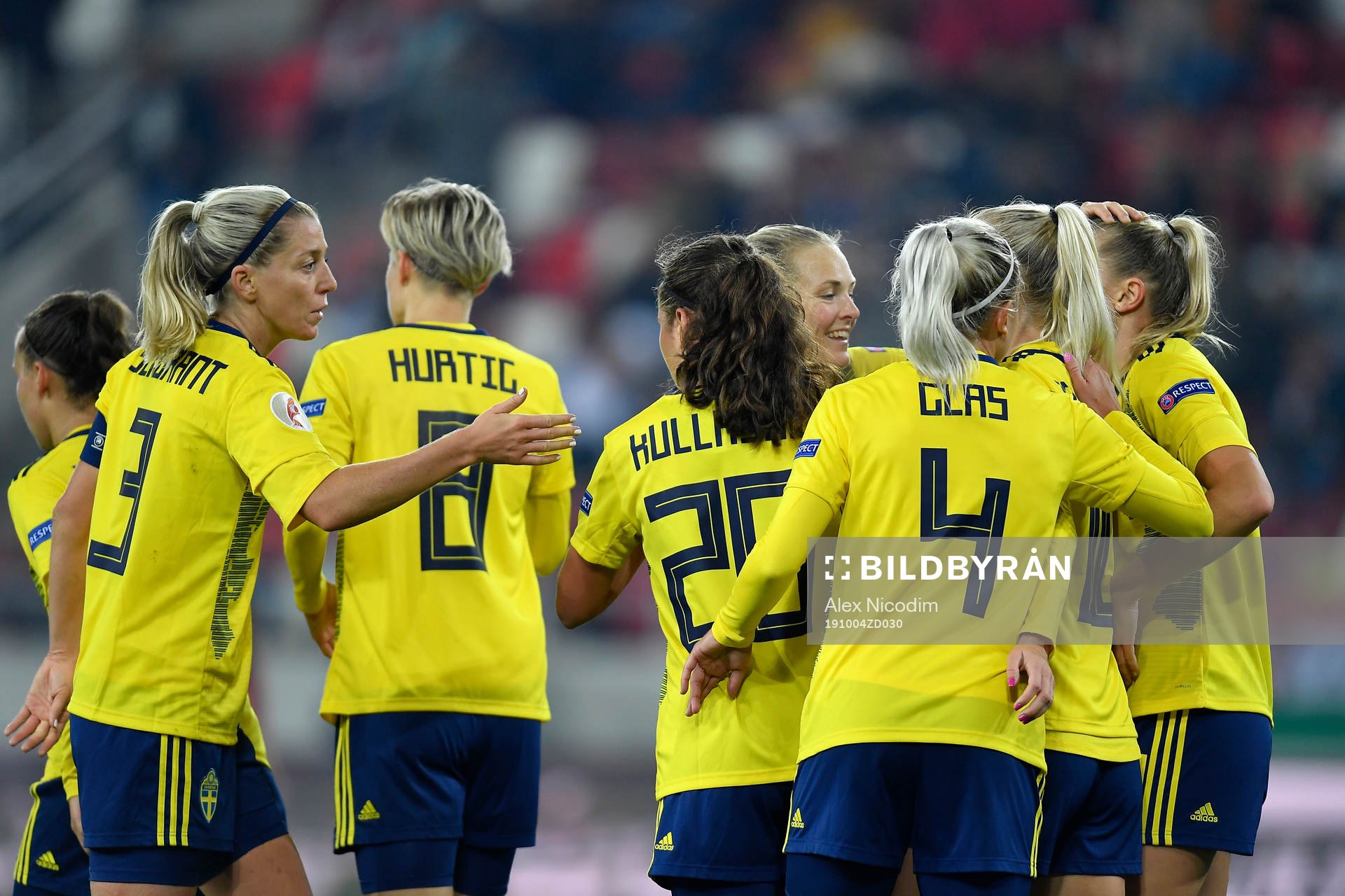 Linda Sembrant, Sofia Jakobsson, Hanna Glas, Loreta