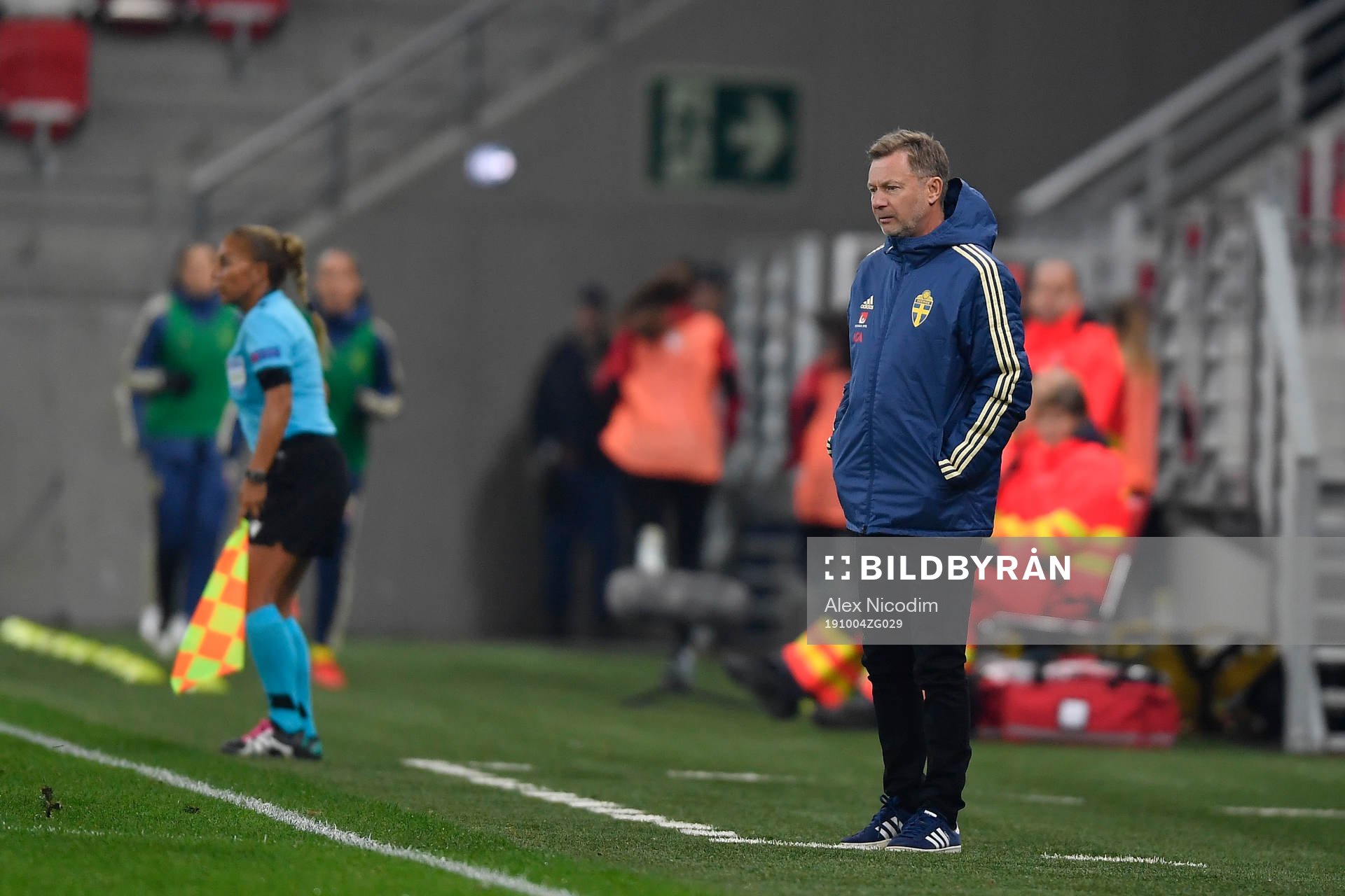 Peter Gerhardsson, head coach of Swden