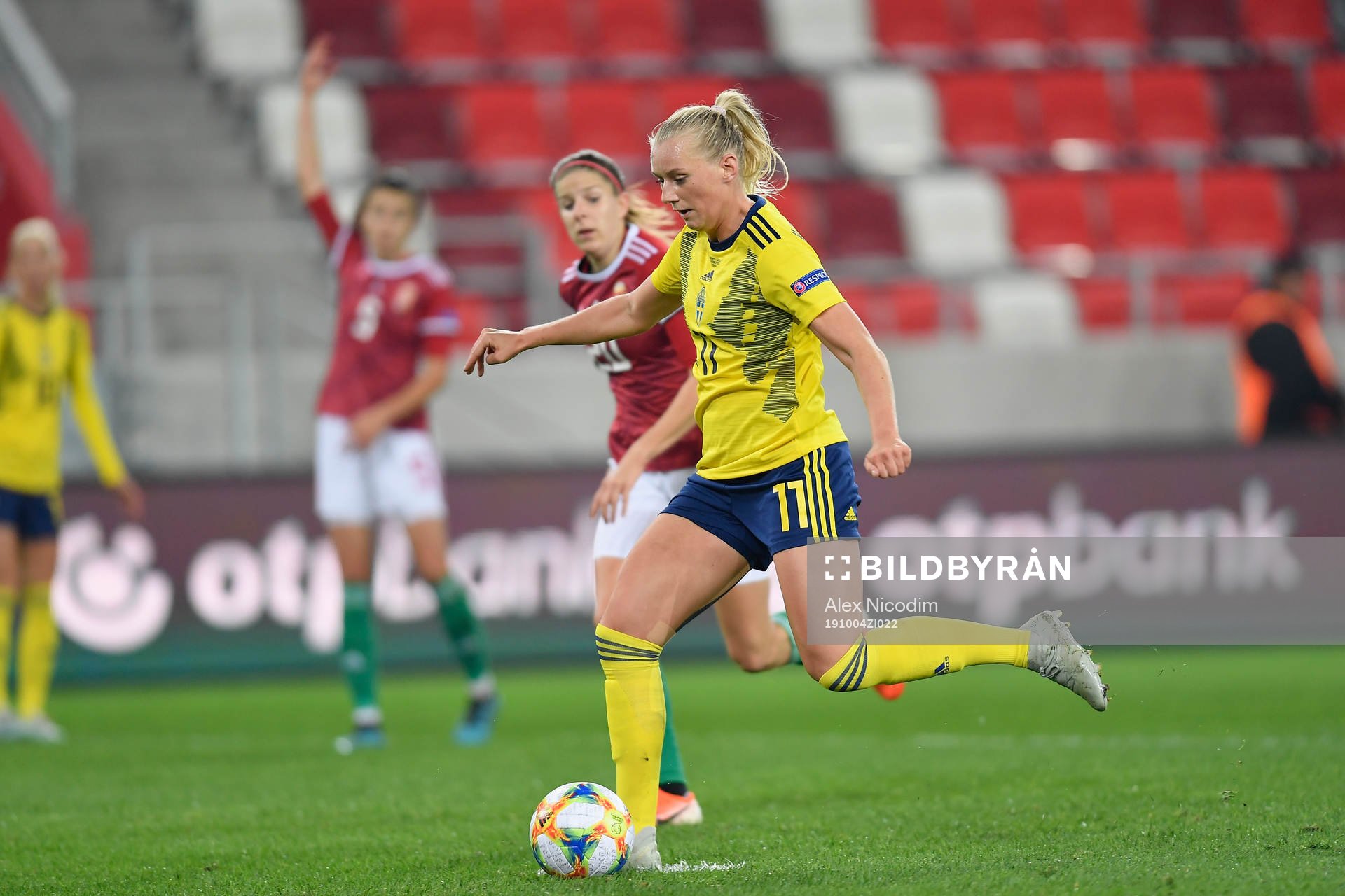 Stina Blackstenius of Sweden