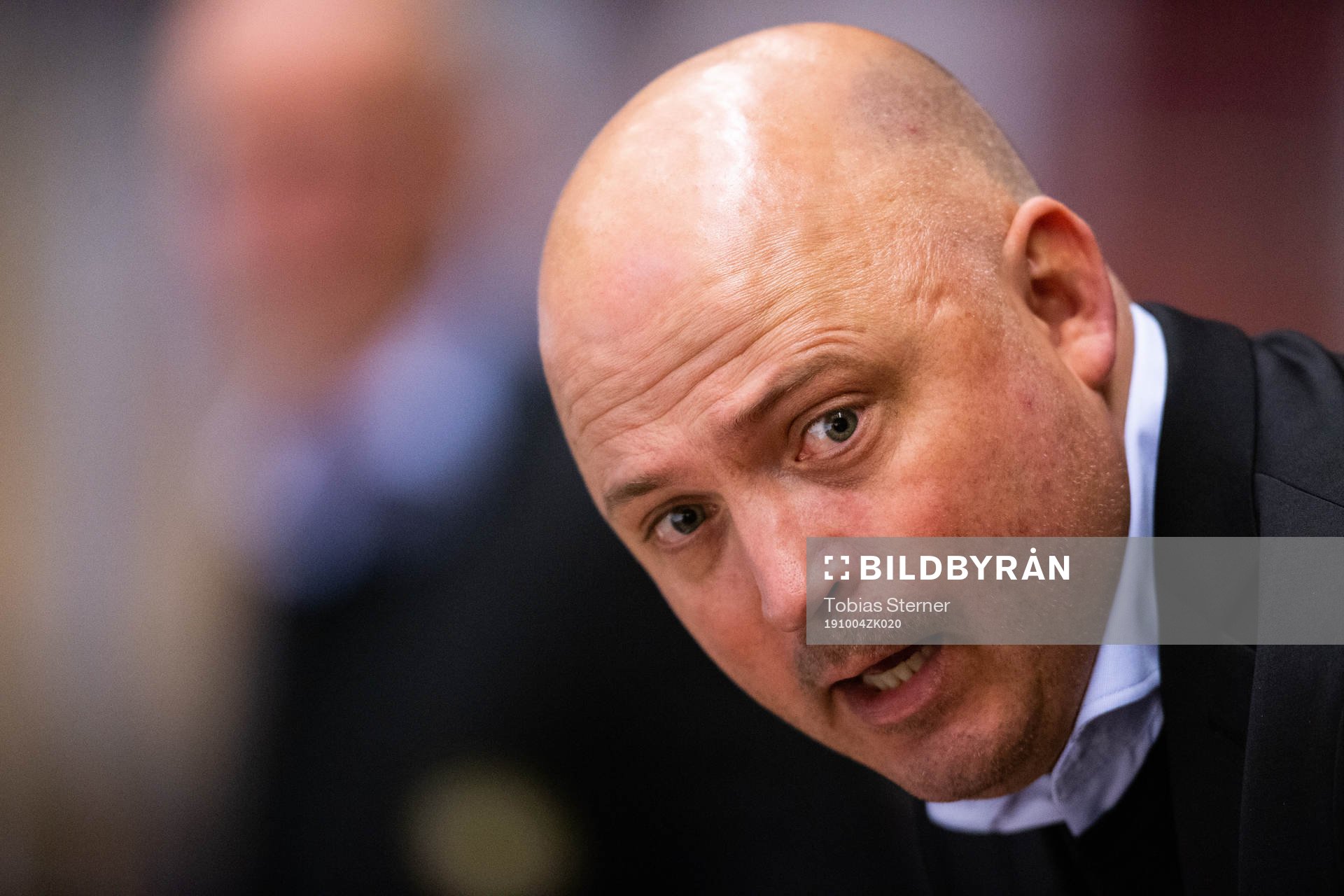 Brynäs tränare Henrik Glaas