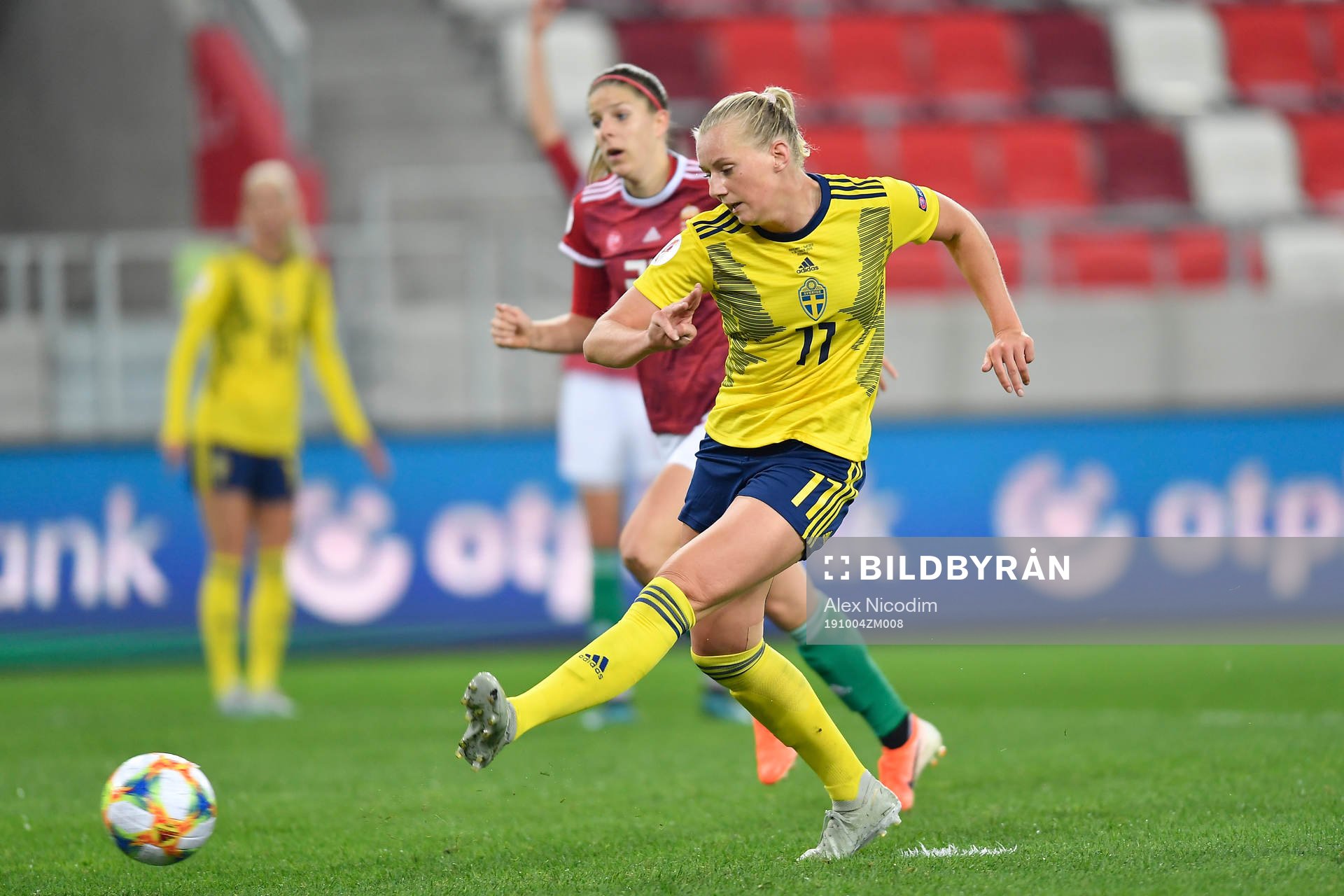 Stina Blackstenius of Sweden