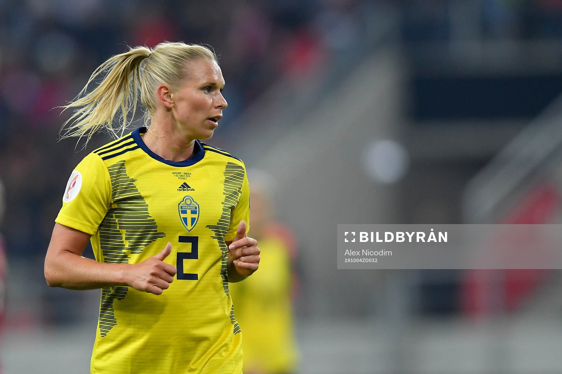Jonna Andresson of Sweden