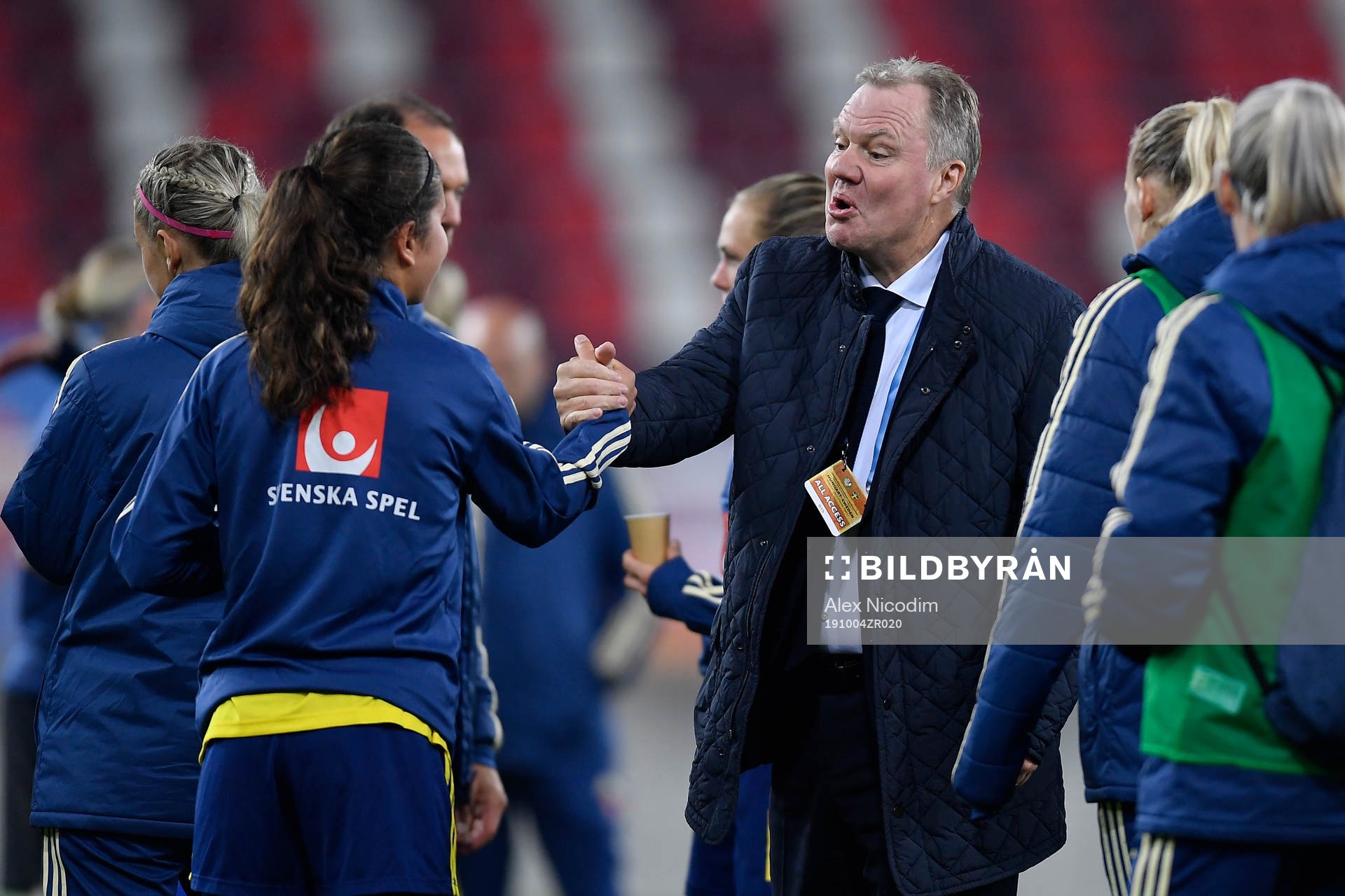 Karl-Erik Nilsson, president of the Swedish Football