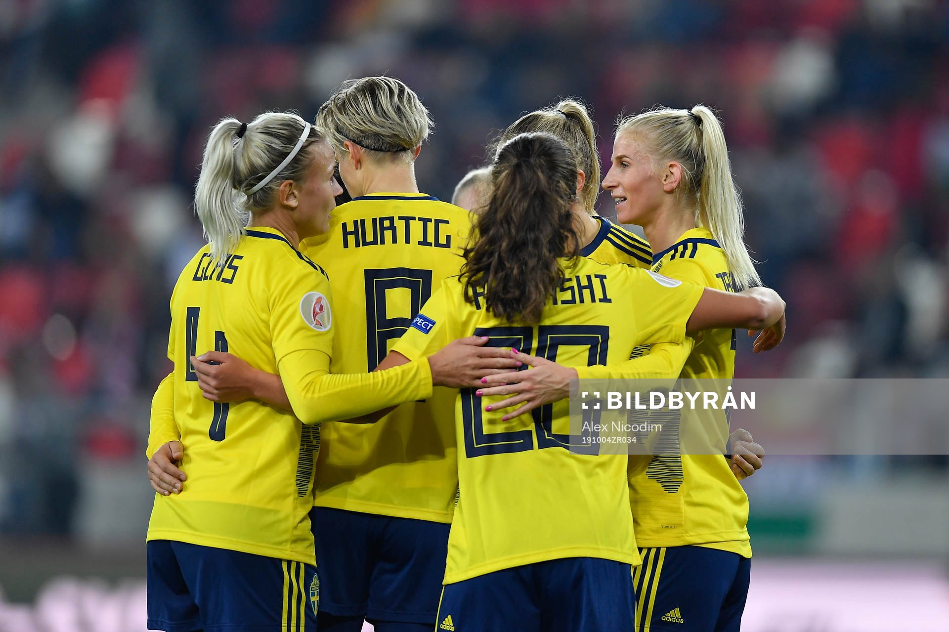Sofia Jakobsson, Hanna Glas, Loreta Kullashi and Lina