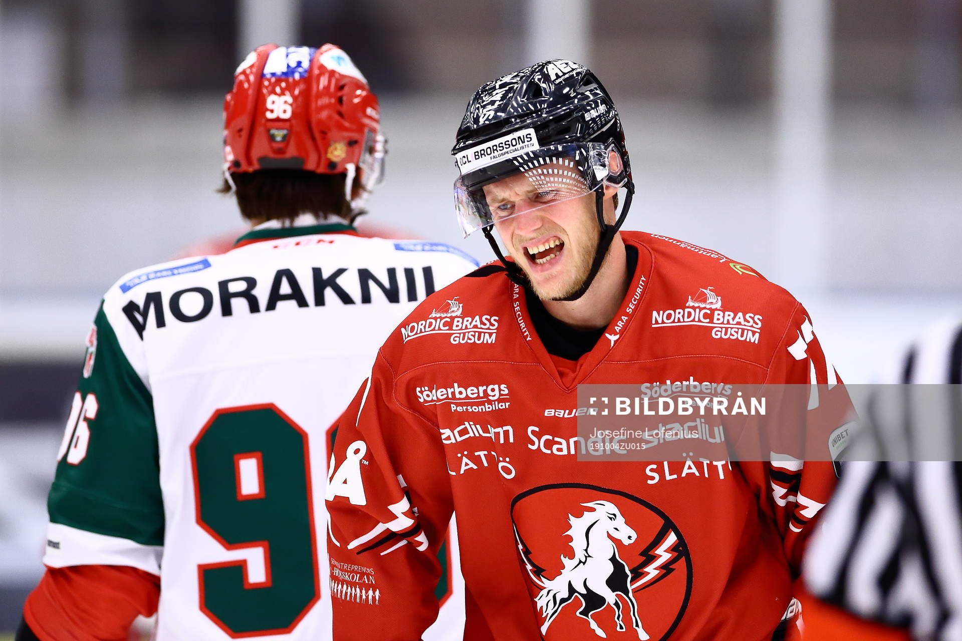 Vita Hästens Jacob Spångberg deppar