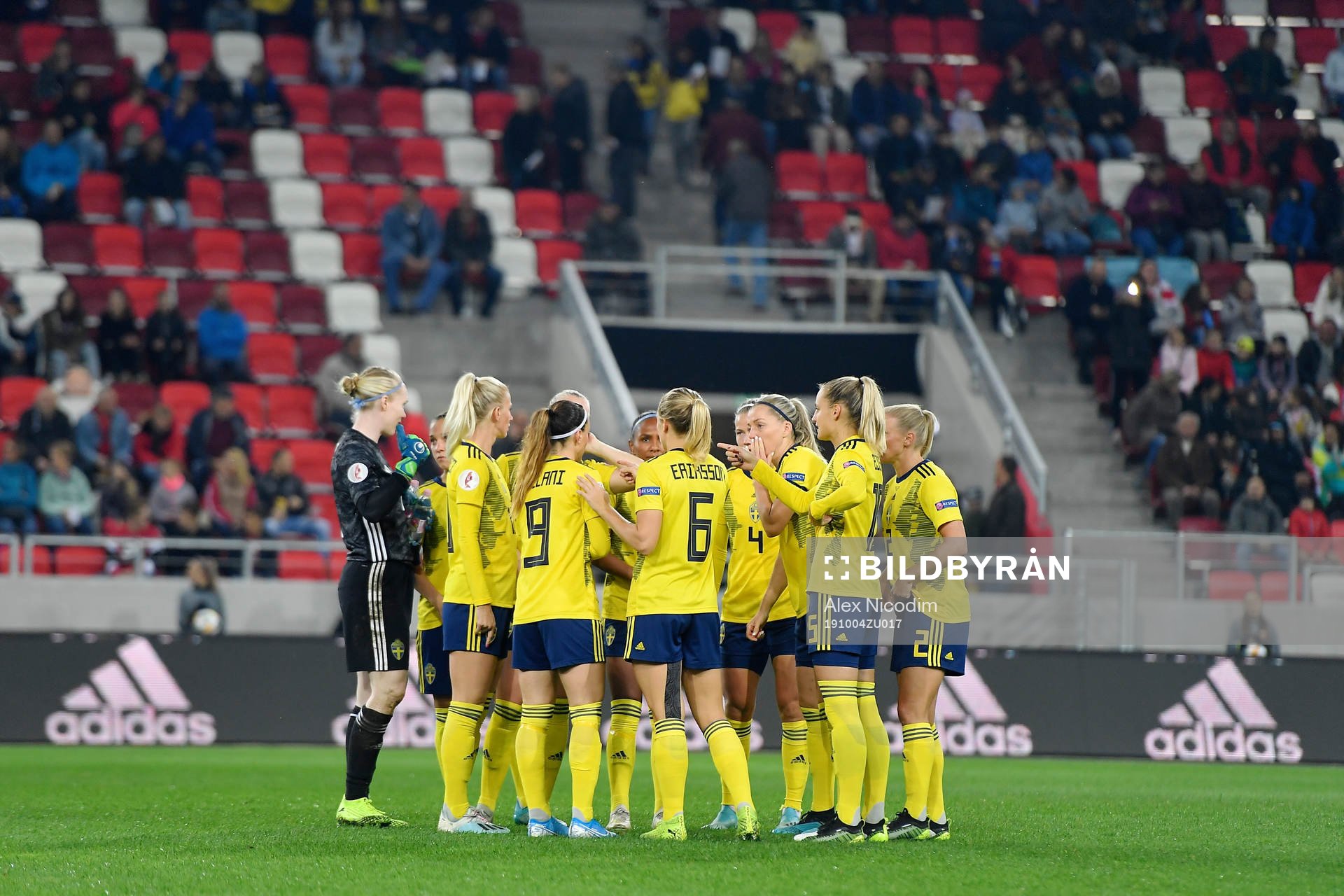 First eleven of Sweden gather