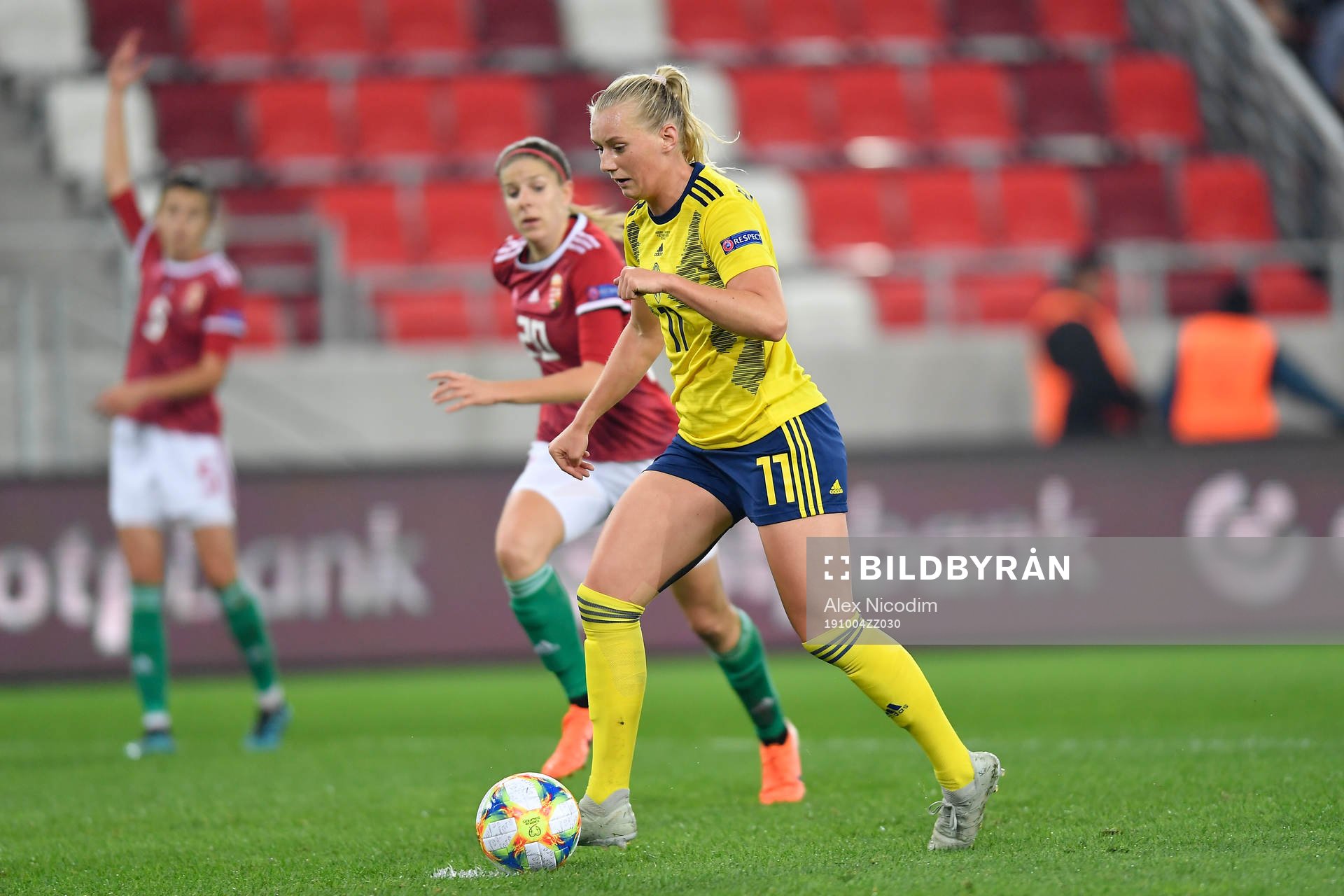 Stina Blackstenius of Sweden