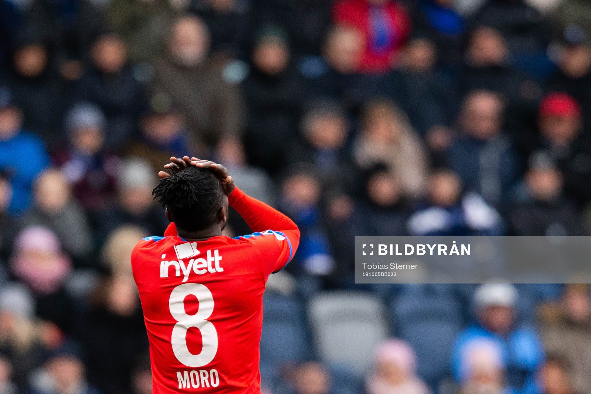 Helsingborgs Mamudu Moro deppar