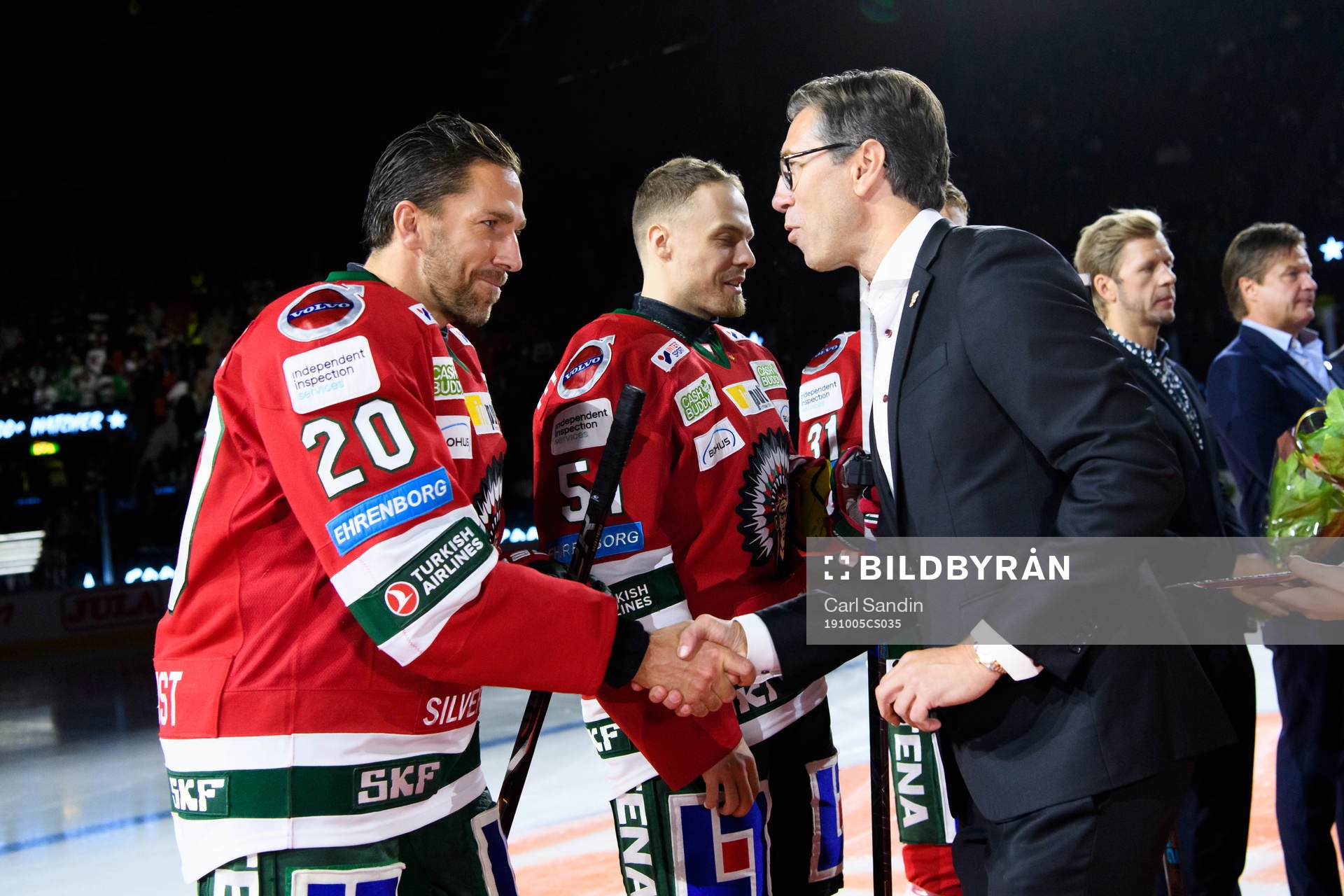 Frölundas Joel Lundqvist hyllas