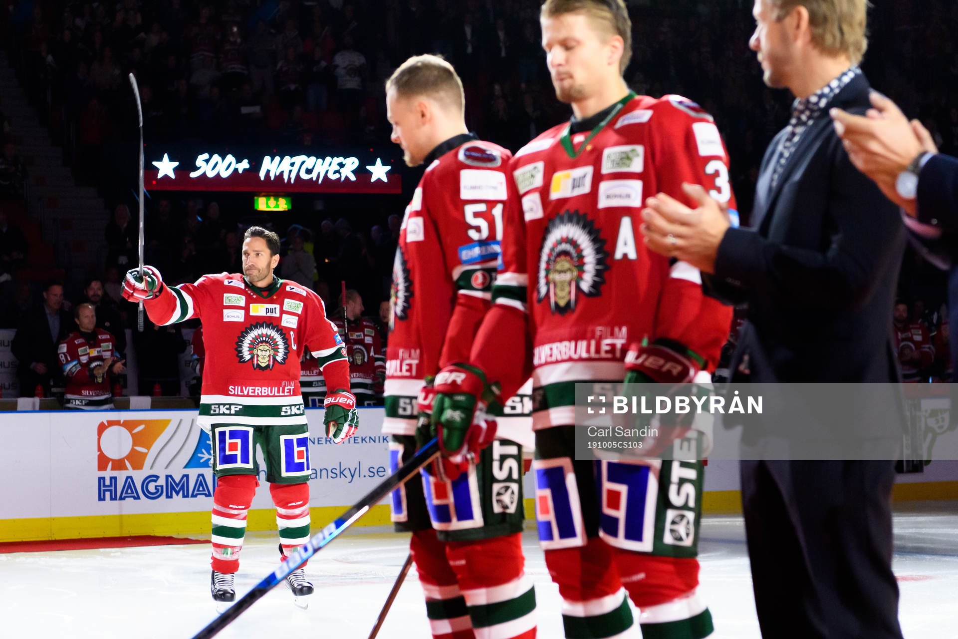 Frölundas Joel Lundqvist hyllas