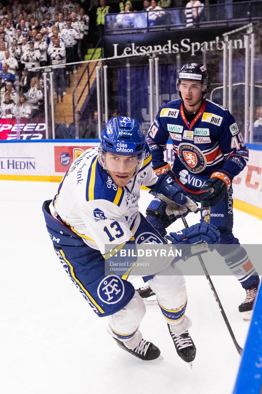 Växjös David Bernhardt och Leksands Jon Knuts