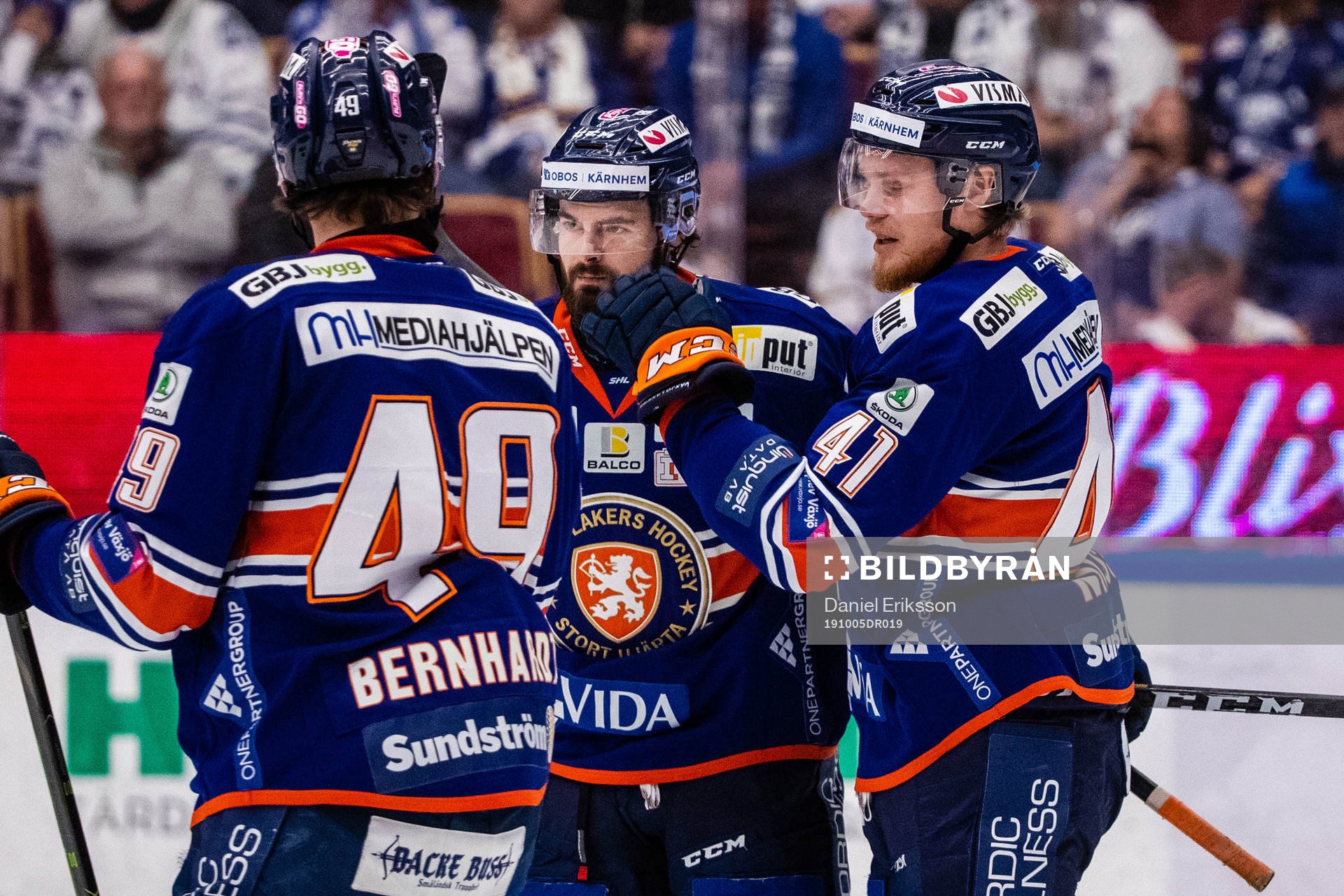 Växjös Roman Horak  jublar