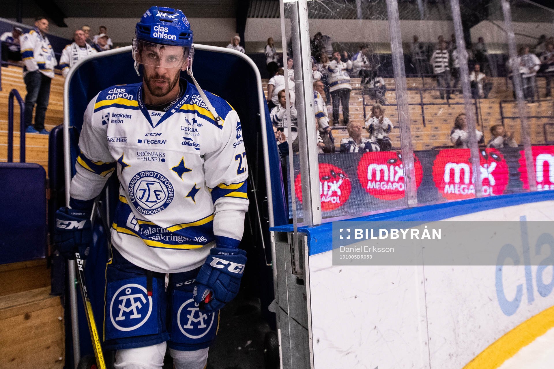Leksands Marek Hrivik utsedd till matchens krigare