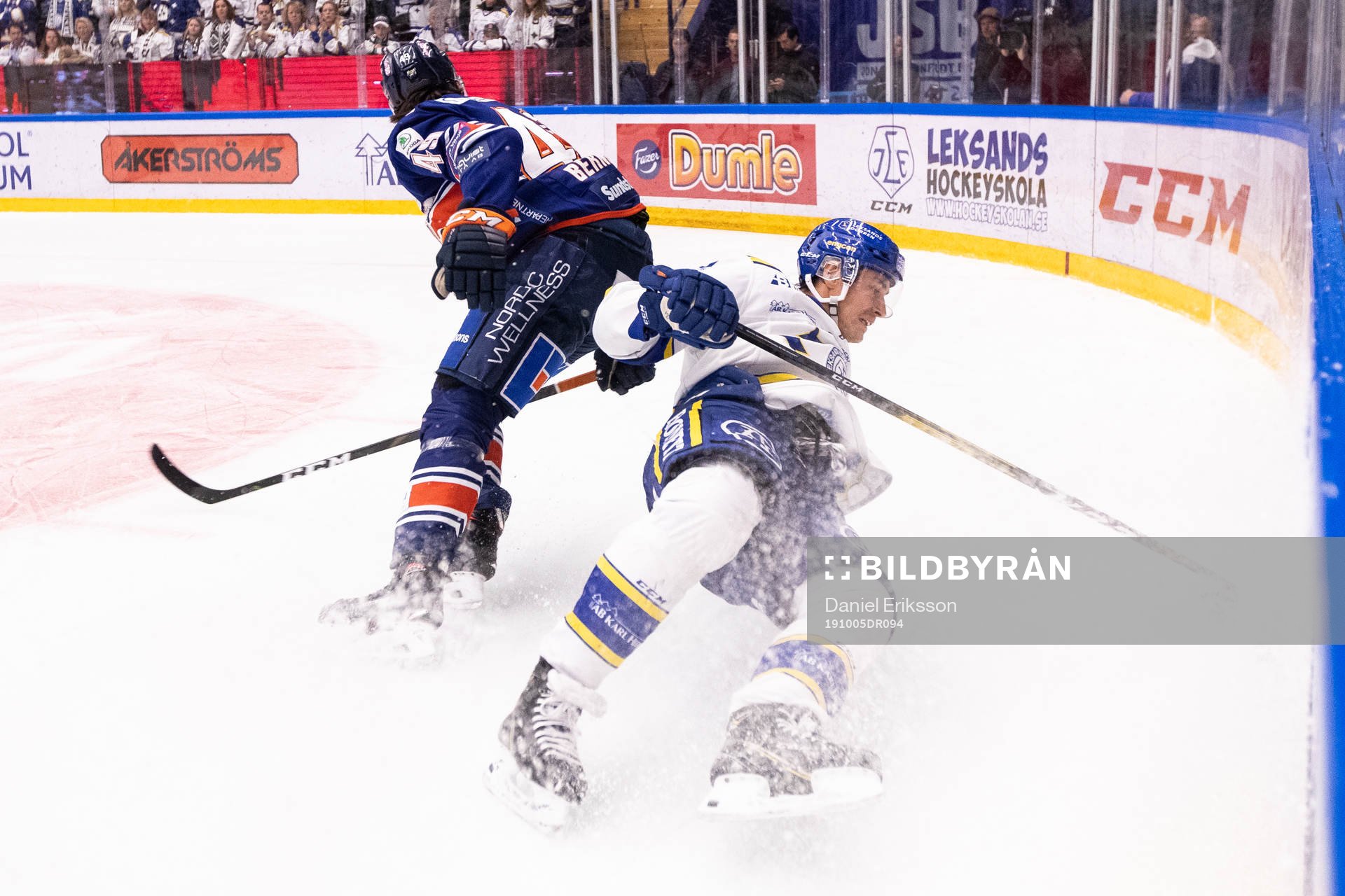 Växjös David Bernhardt och Leksands Jon Knuts
