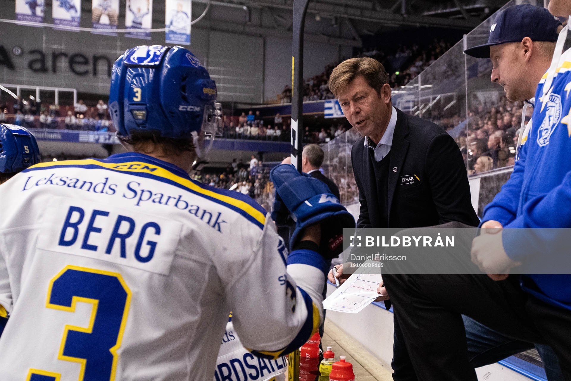 Leksands assisterande tränare Gunnar Persson