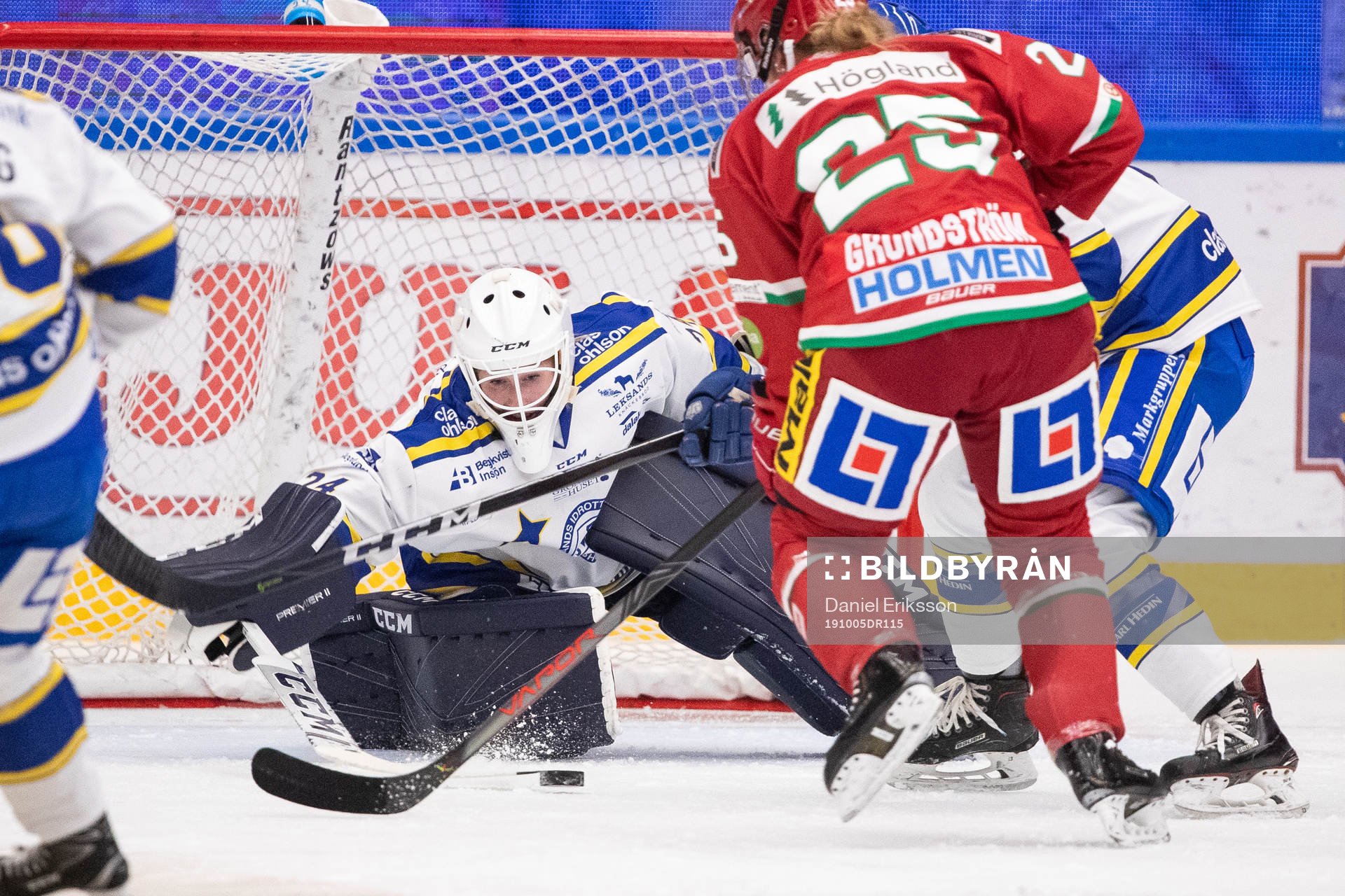 Leksands målvakt Jule Flötgen