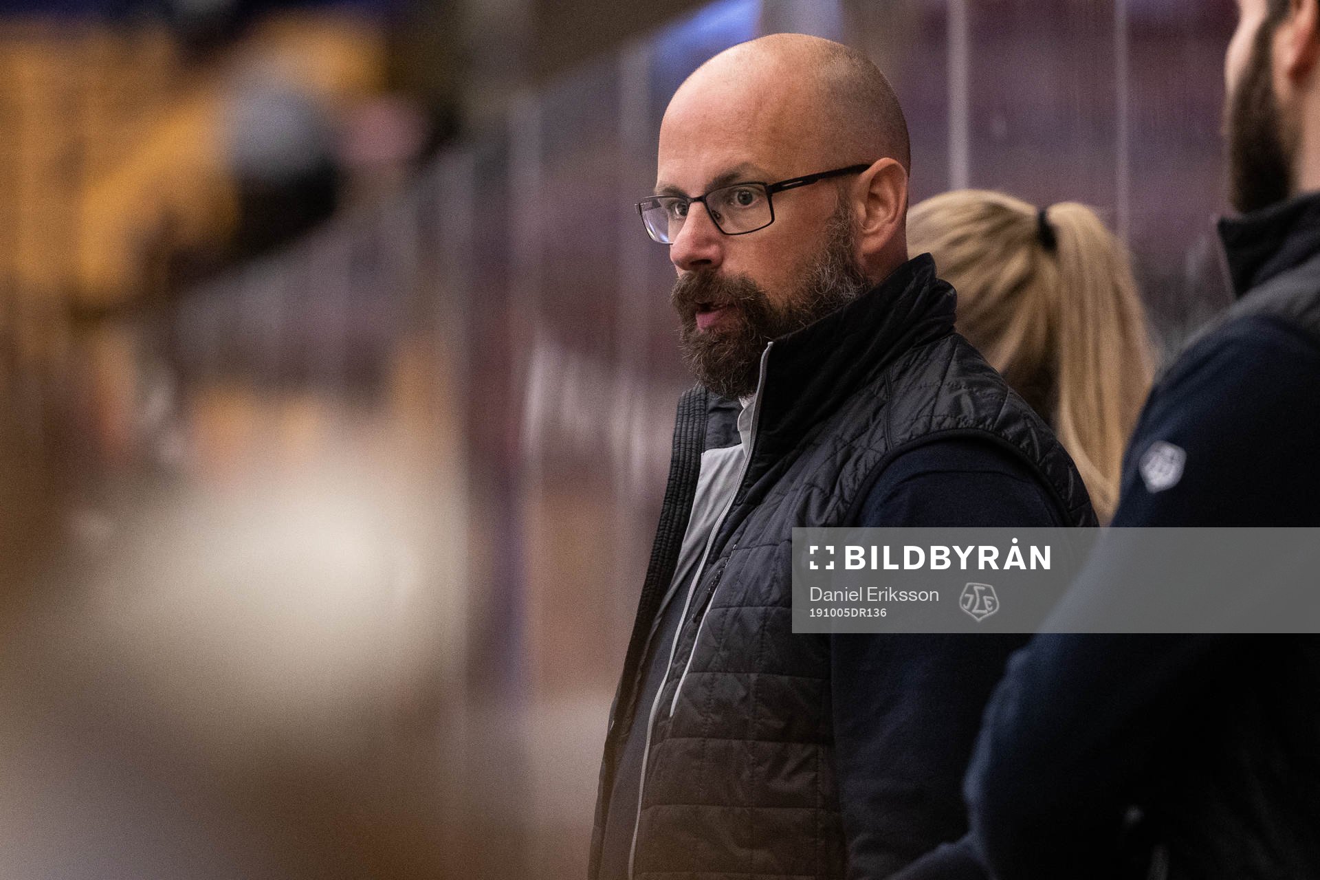 Leksands tränare Lars Stenmark
