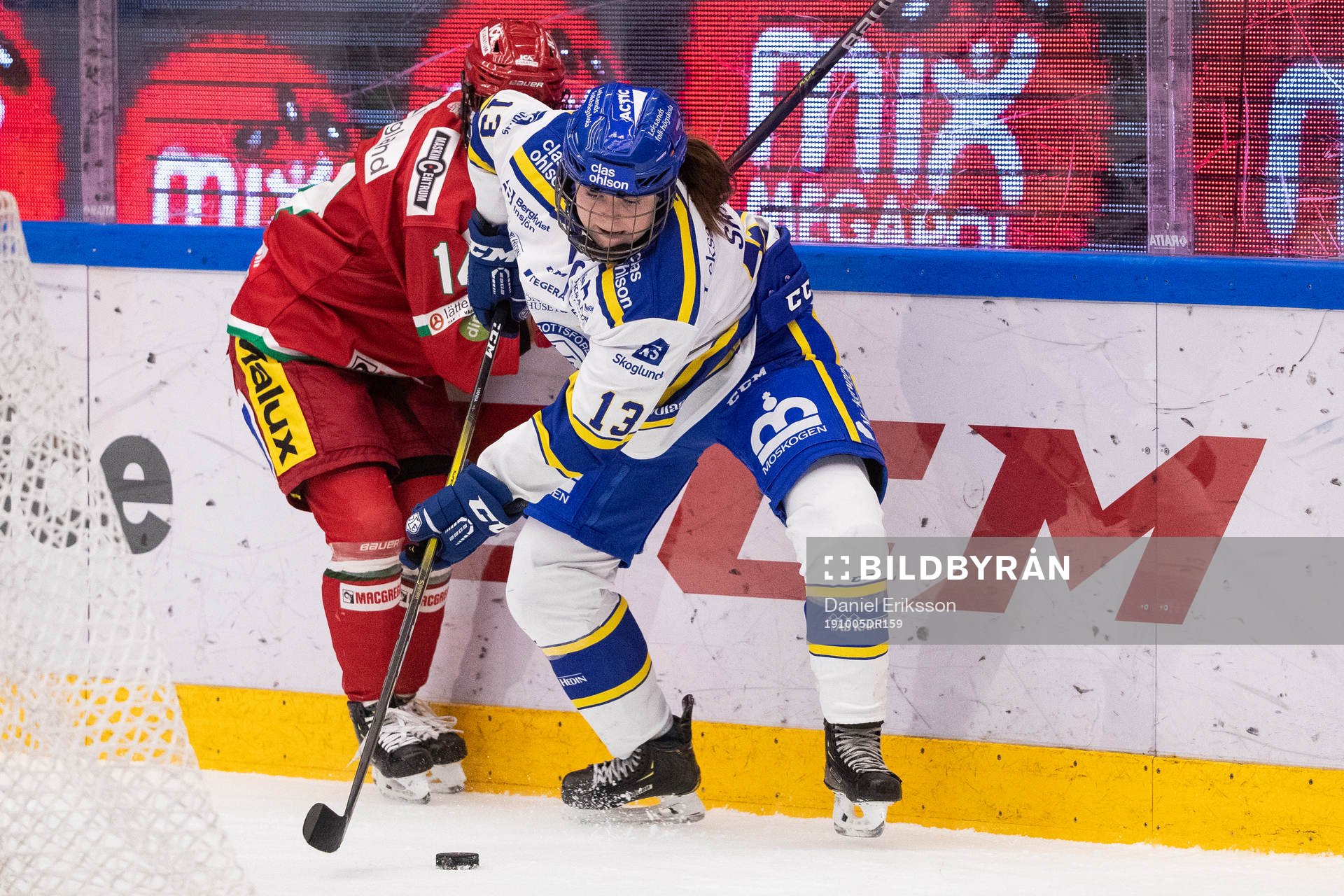 Leksands Hanna Sköld och Modos Sofia Engström