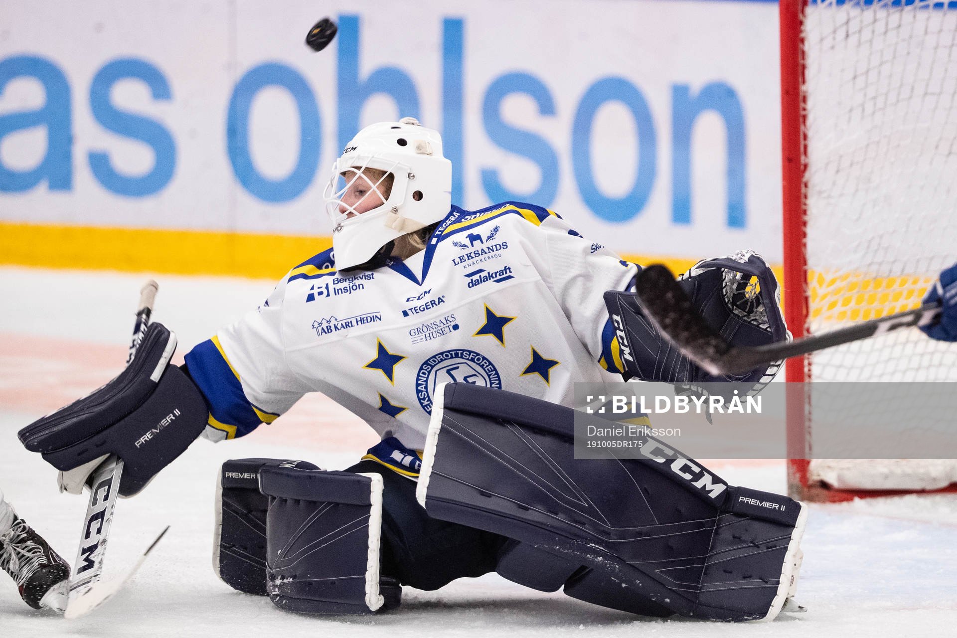 Leksands målvakt Jule Flötgen